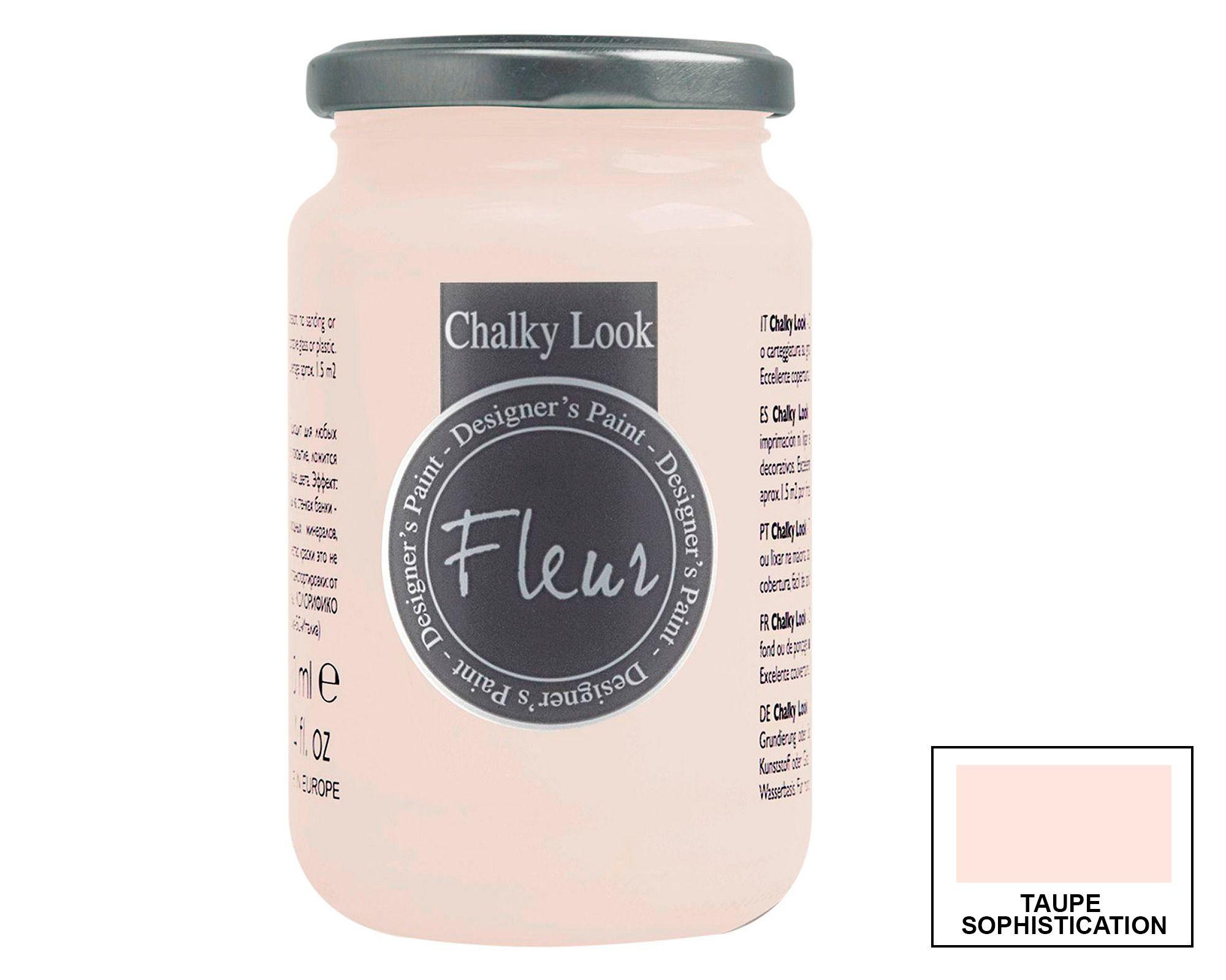 Pintura 330 ml Chalky look taupe sophistication mate Fleur-0