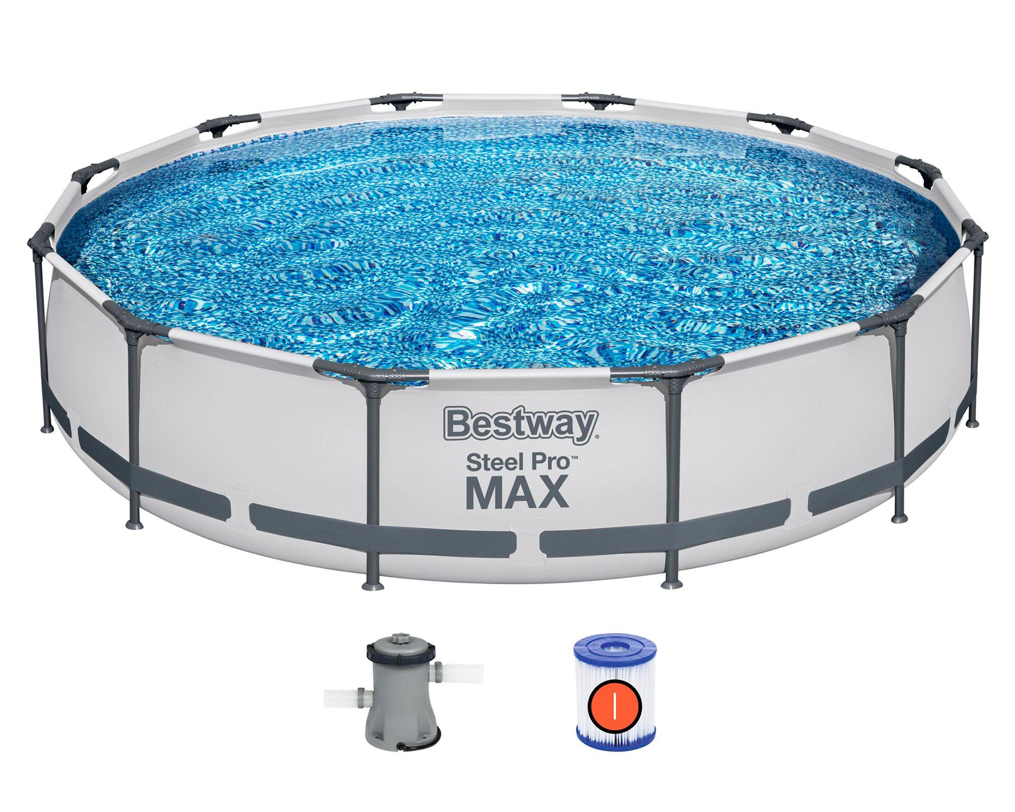 Piscina estructural 6473 litros 366x366x76 cm Bestway-0