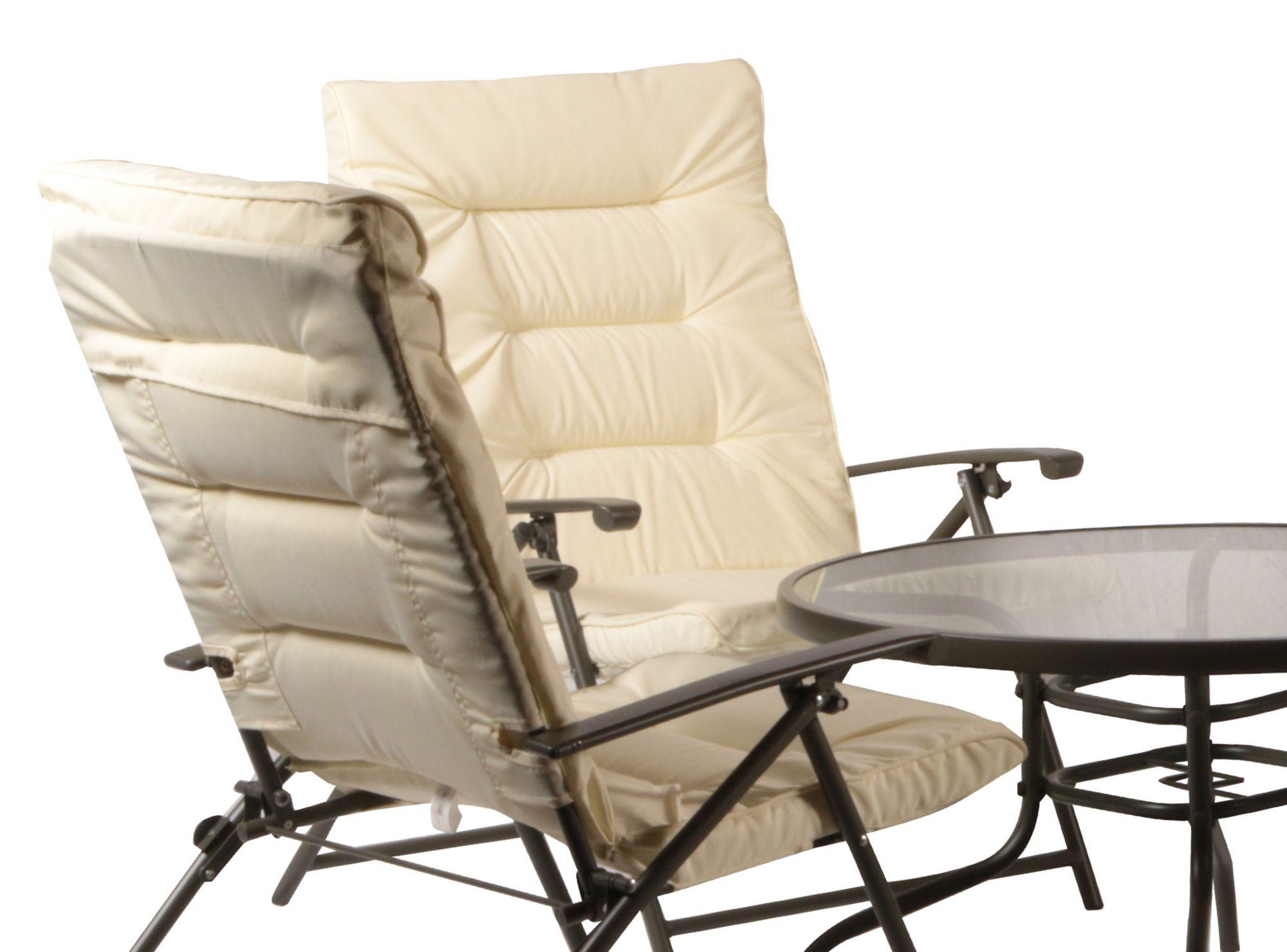 Set terraza 4 personas Múnich beige Outzen-2