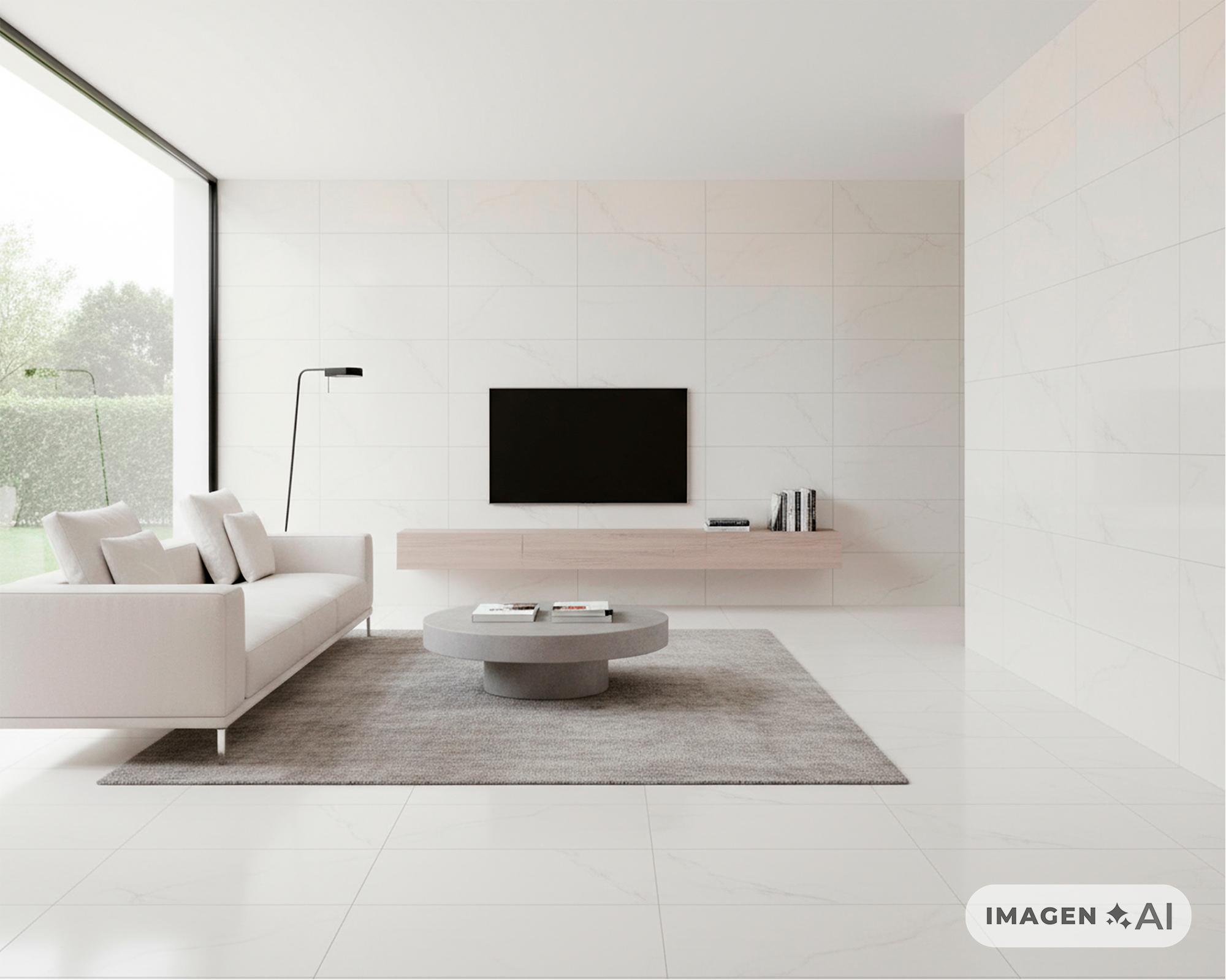 Porcelanato piso muro 60x60 cm Súper blanco neo 1,44 m2 Baldara-2