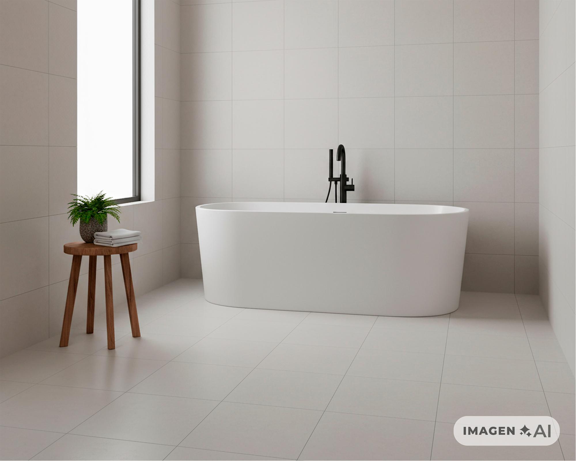 Porcelanato piso muro 60x60 cm Clinker gris claro 1,44 m2 Baldara-4