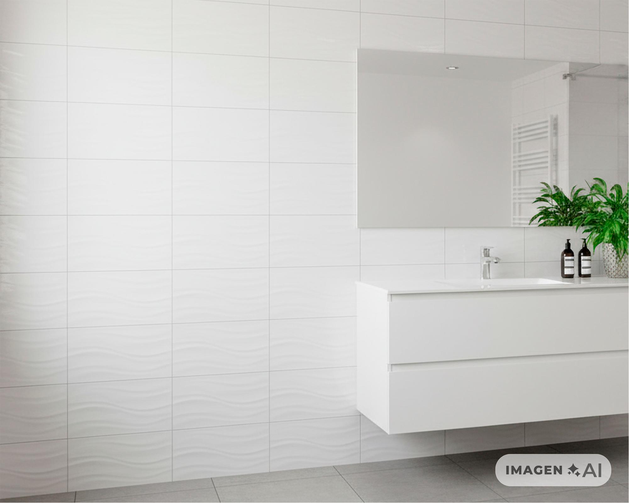 Cerámica muro 30x60 cm Ondas brillo 1,62 m2 Baldara-3