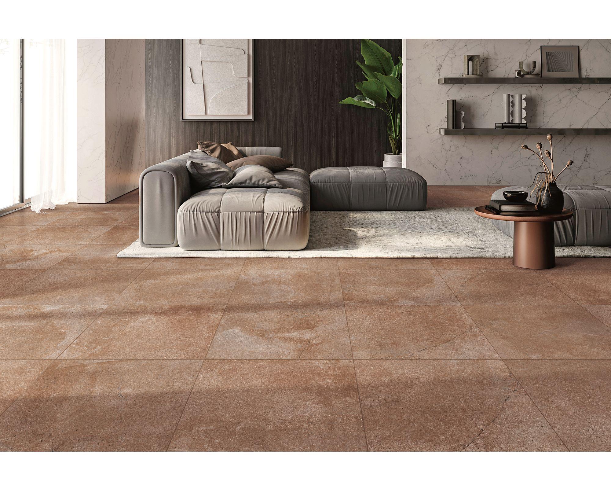 Porcelanato piso y muro 60x60 cm GS60814 1,44 m2 rojizo Baldara-1