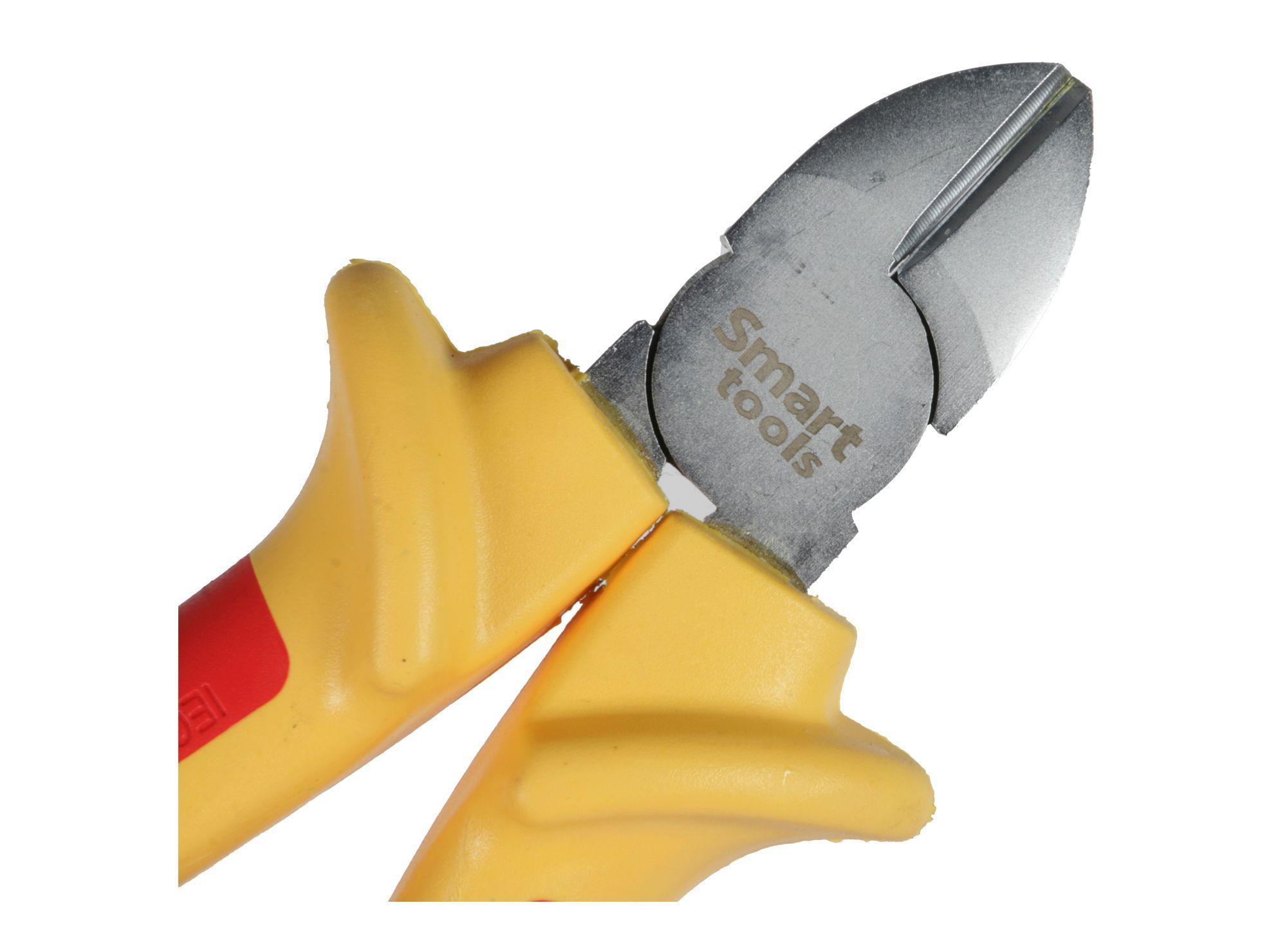 Alicate punta electricista 6'' 1000V Smart Tools.-3