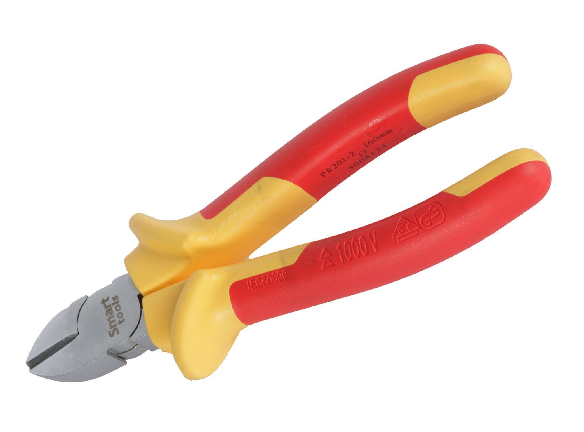 Alicate punta electricista 6'' 1000V Smart Tools.-0
