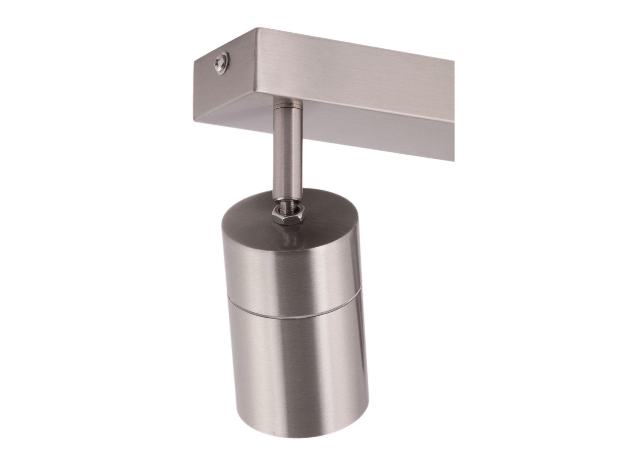 Aplique 2L GU10 Cil II níquel ByP-2
