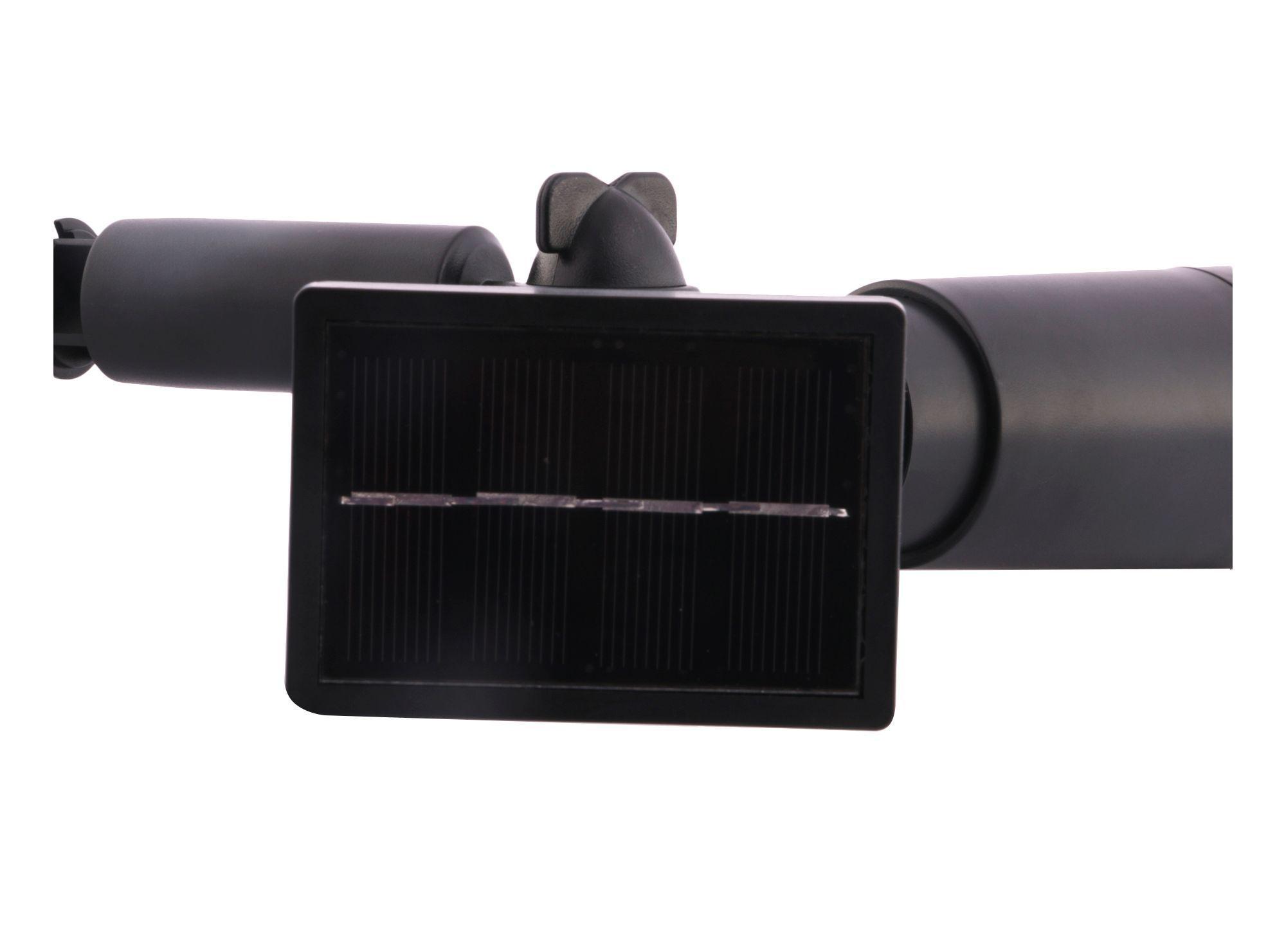 Estaca solar 1L LED Flute negro ByP-2