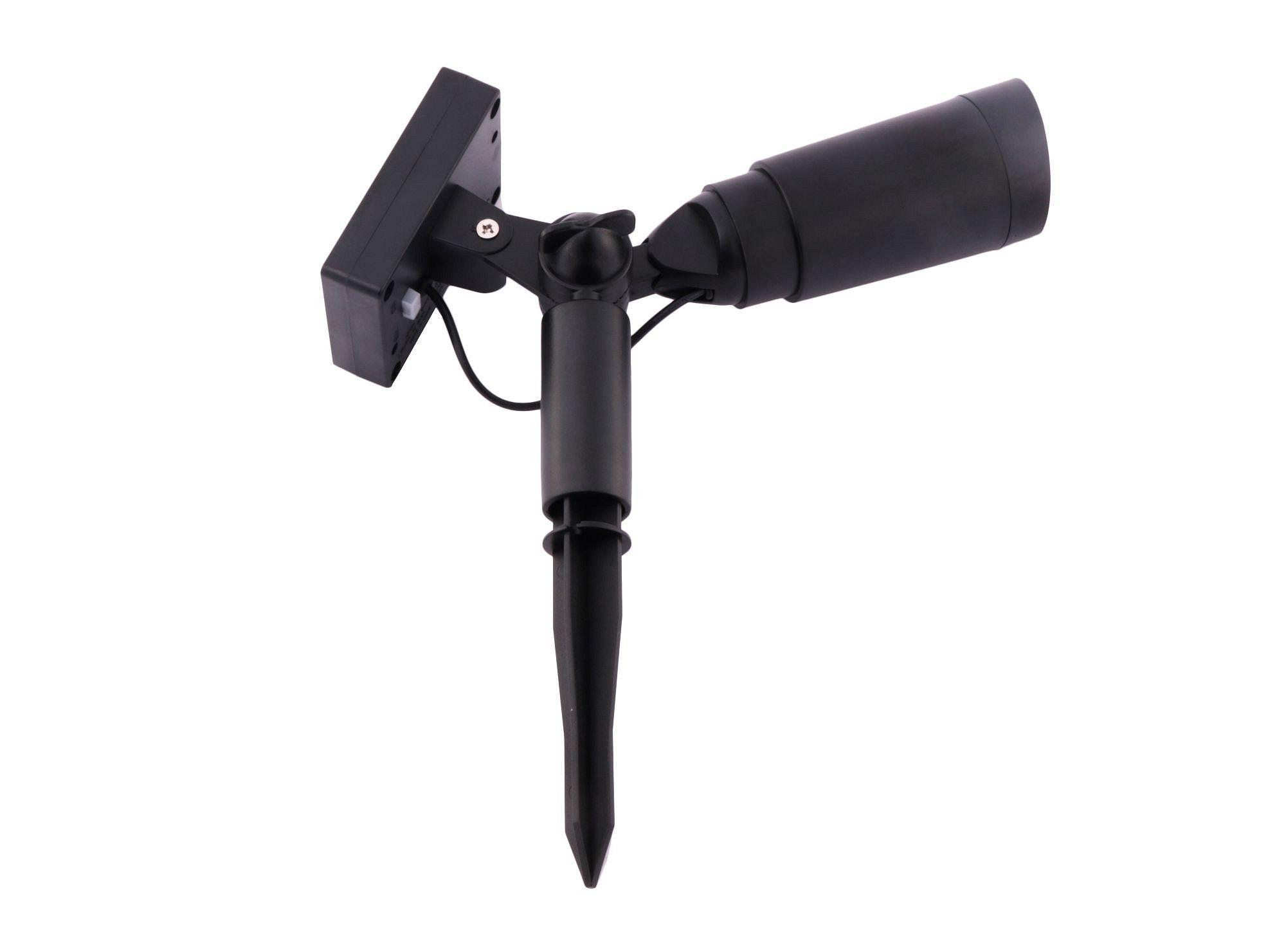 Estaca solar 1L LED Flute negro ByP-0