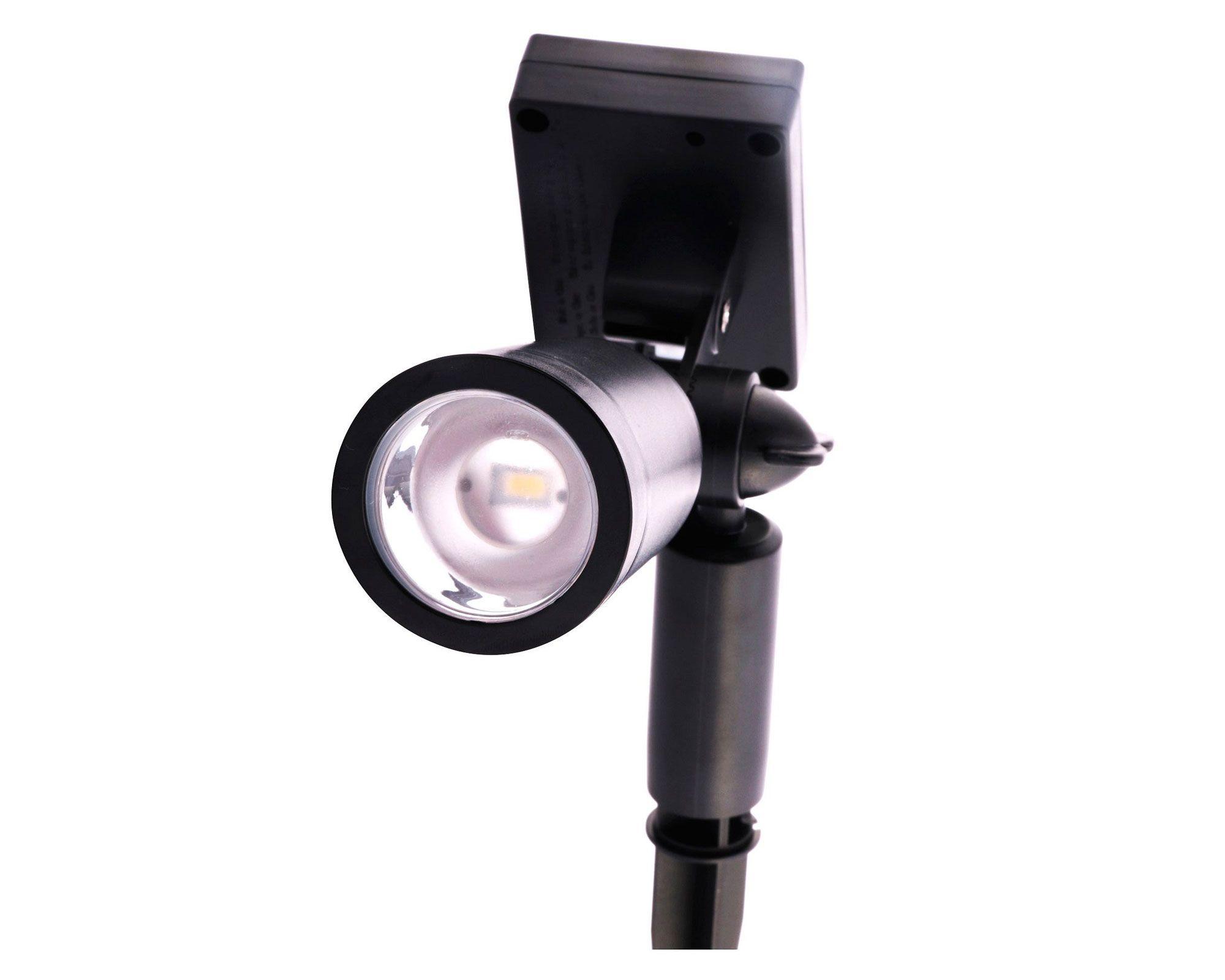 Estaca solar 1L LED Flute negro ByP-1