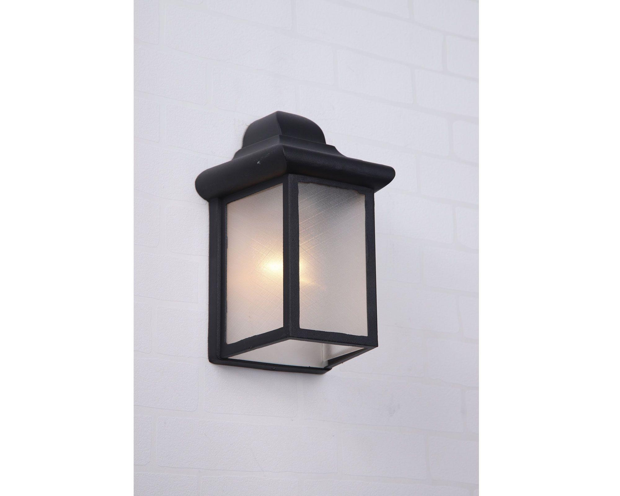 Farol pared 1L E27 2221 negro Abitare-6