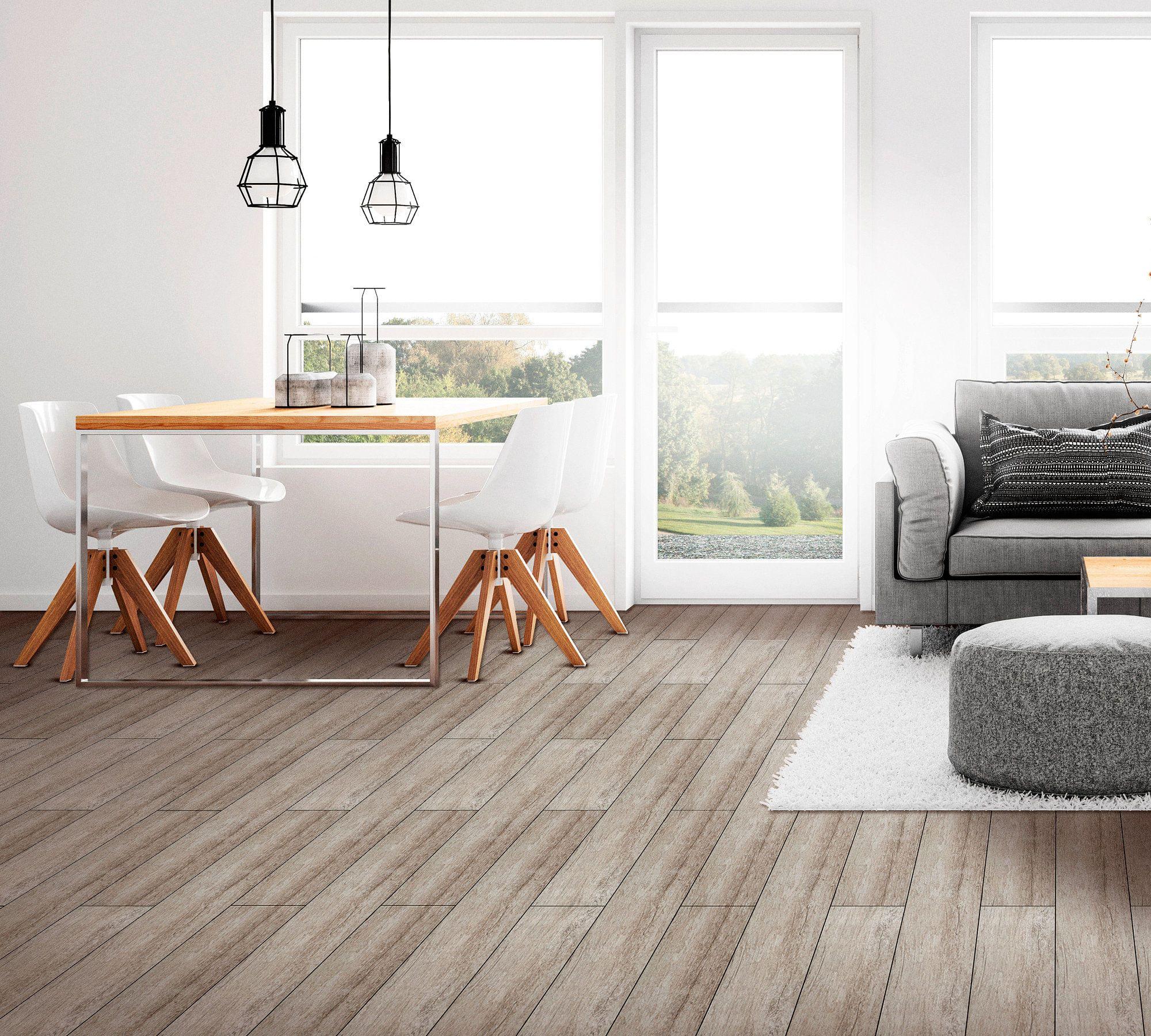 Porcelanato piso muro 15x90 cm Madera beige 1,35 m2 Baldara-1