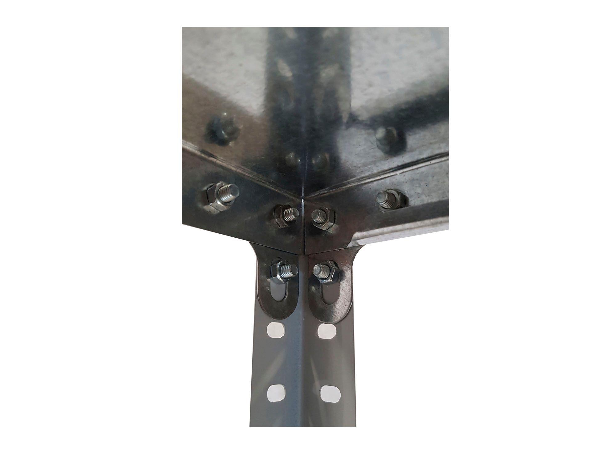 Estante 5 niveles 94x30x178 cm Indegal-8