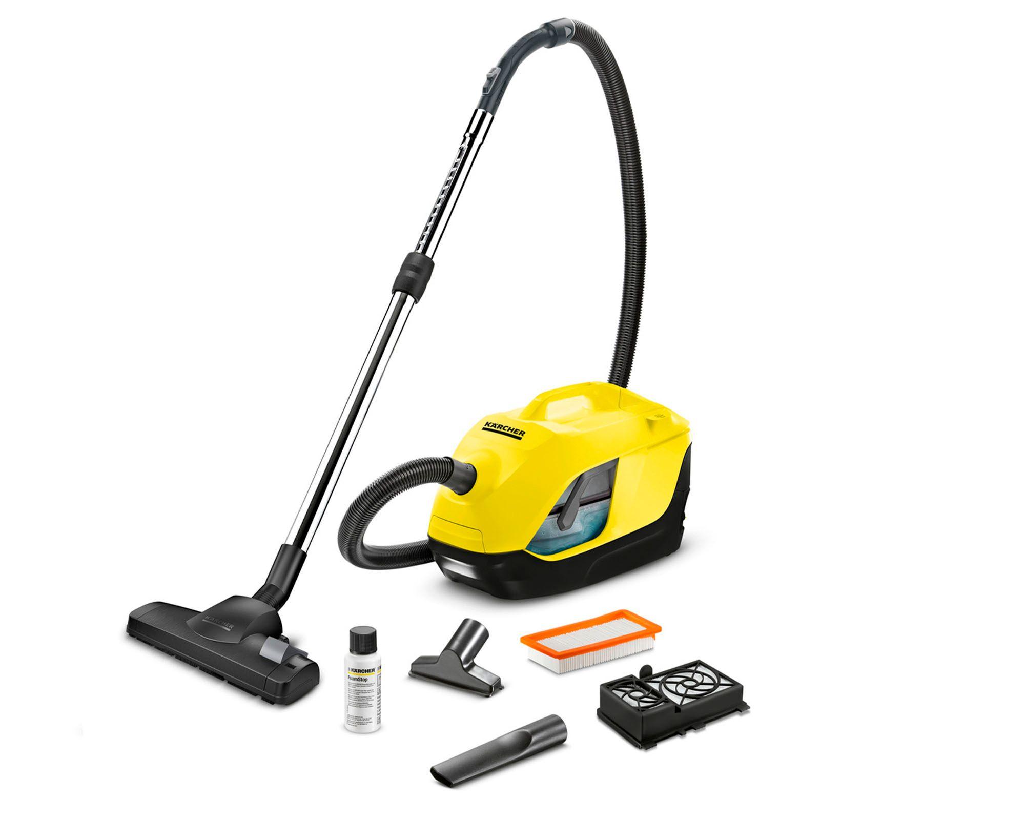 Aspiradora con filtro de agua anti alergia DS6 amarillo 650W-9