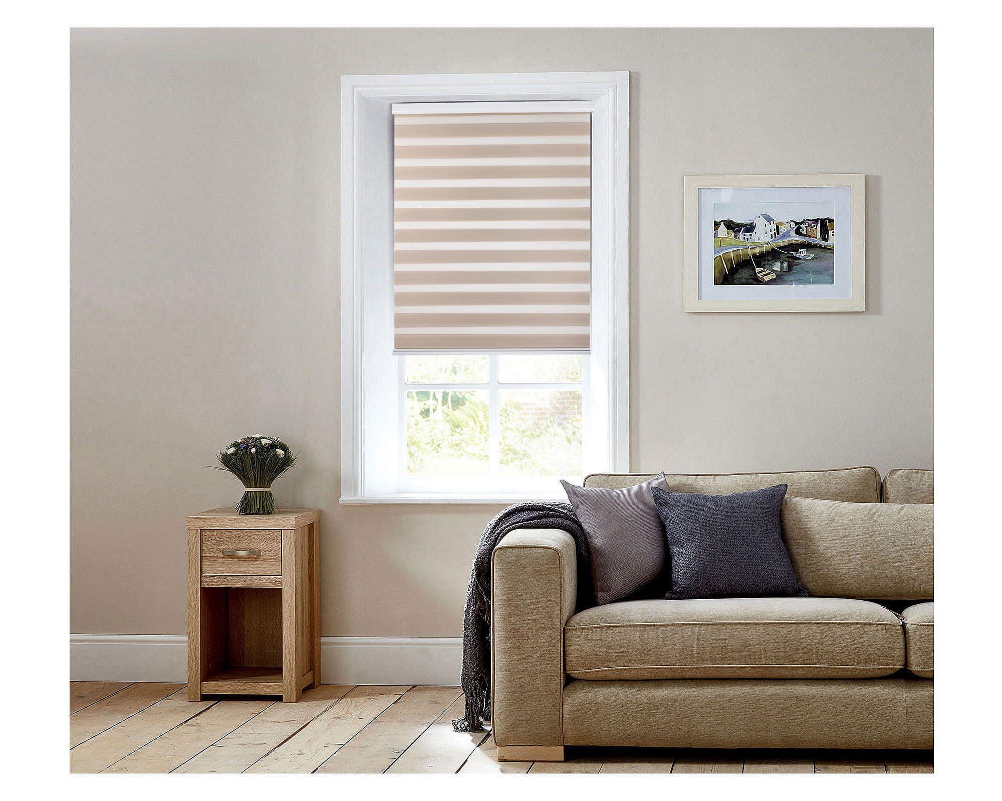 Cortina roller zebra 160x165 cm beige Cotidiana-5