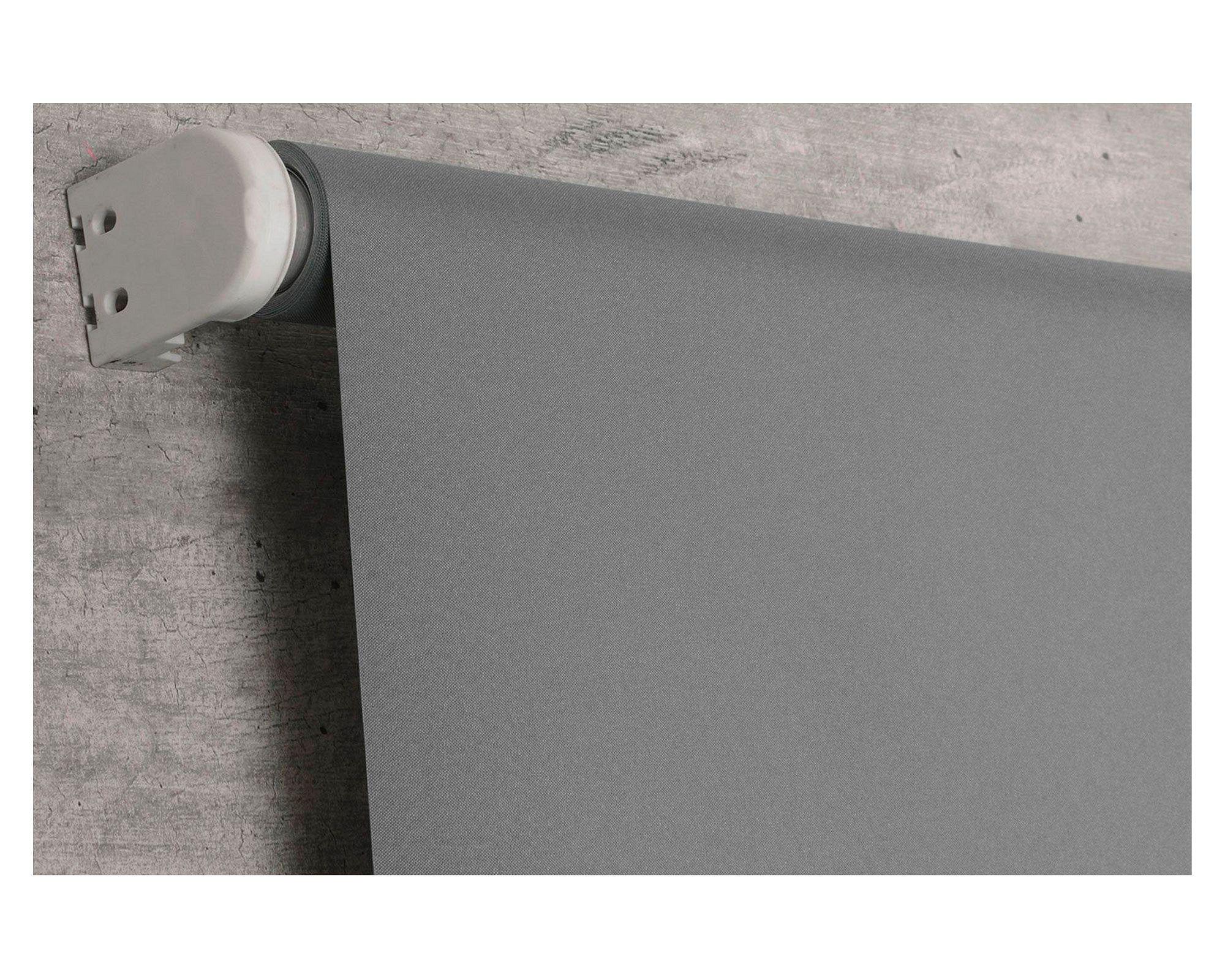 Cortina roller blackout 220x250 cm gris oscuro Cotidiana.-2