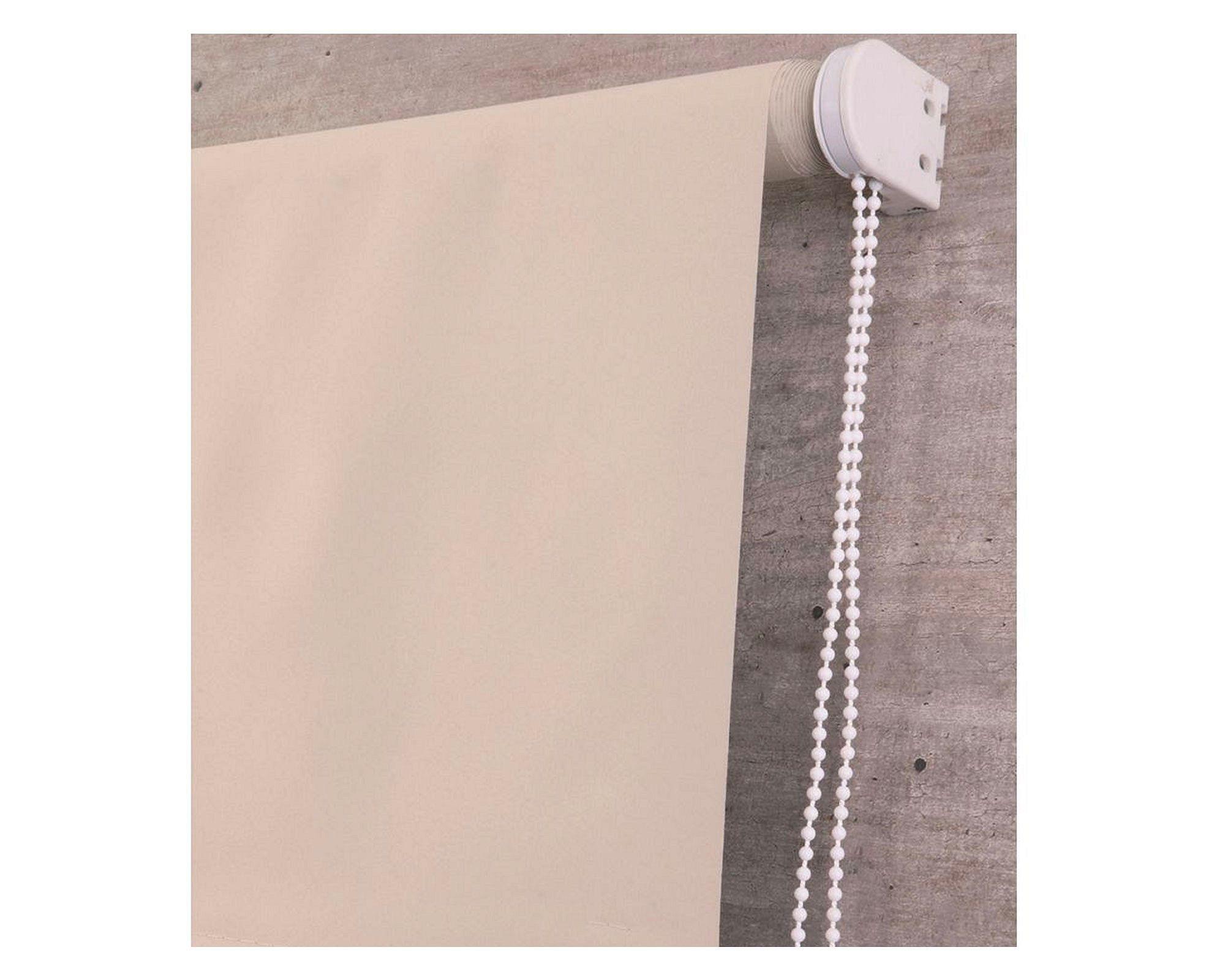 Cortina roller blackout 220x165 cm beige.-1