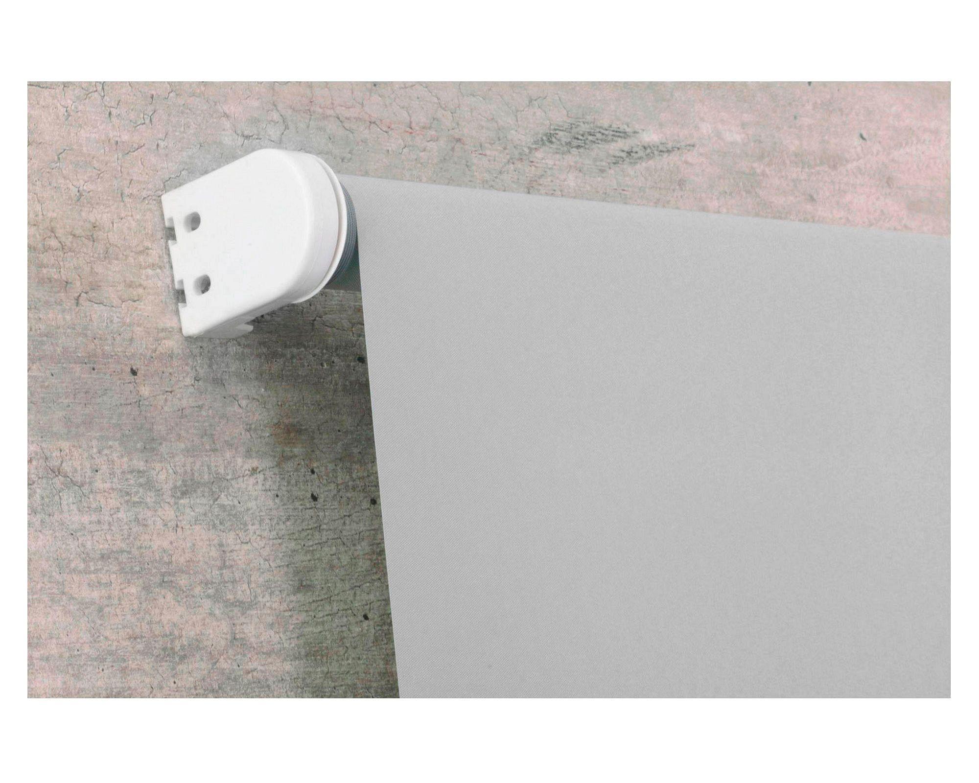 Cortina roller blackout gris claro 200x165 cm-2