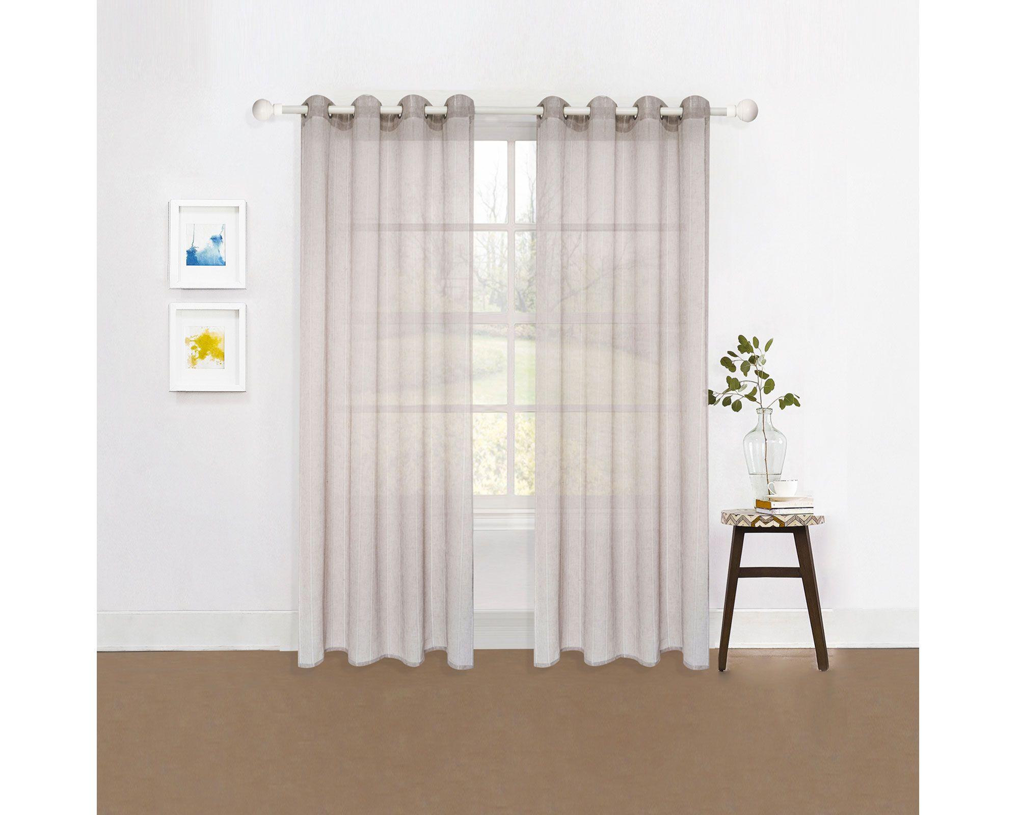 Cortina velo 140x230 cm deshilado Cotidiana-3
