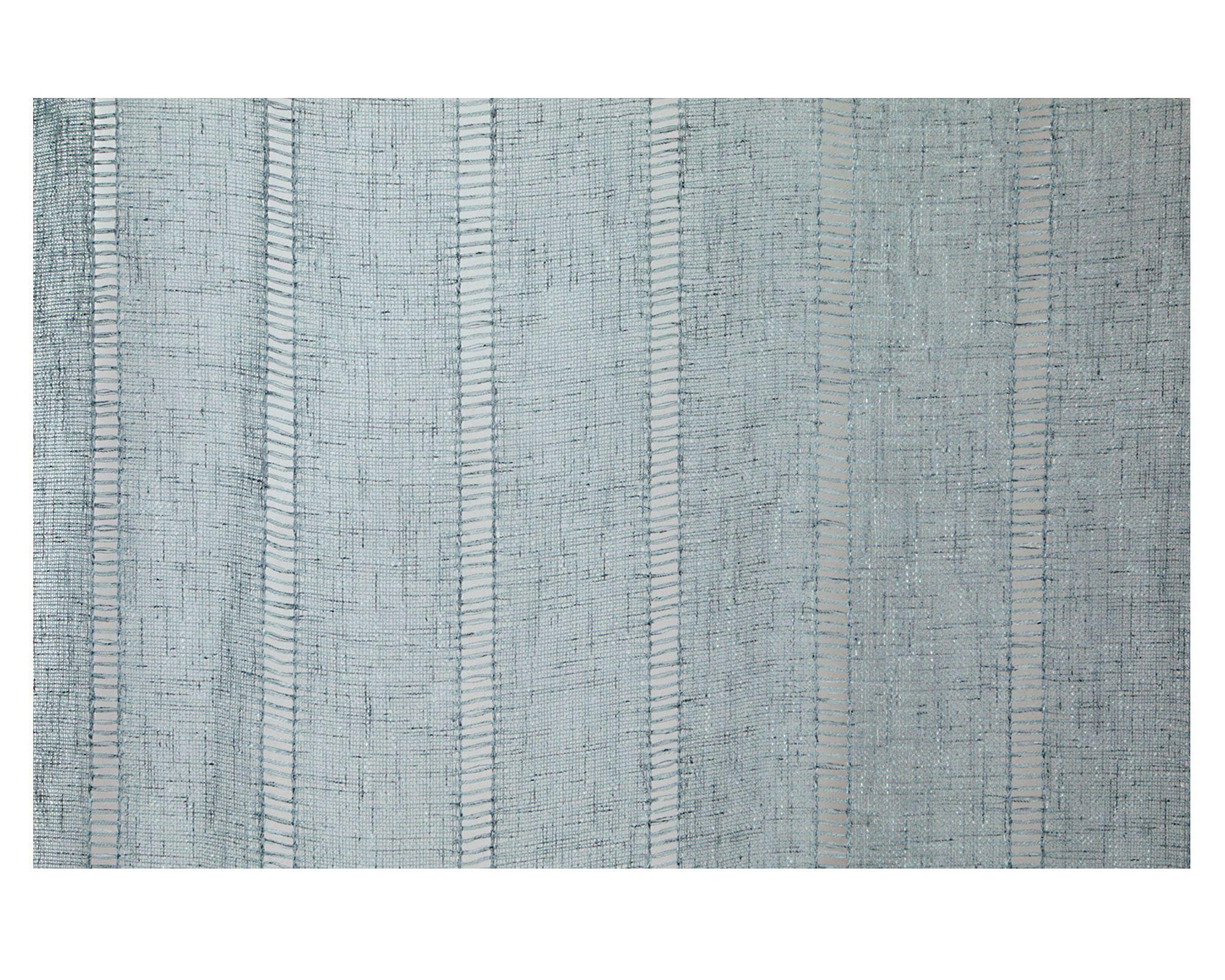 Cortina velo 140x230 cm deshilado menta Cotidiana-2