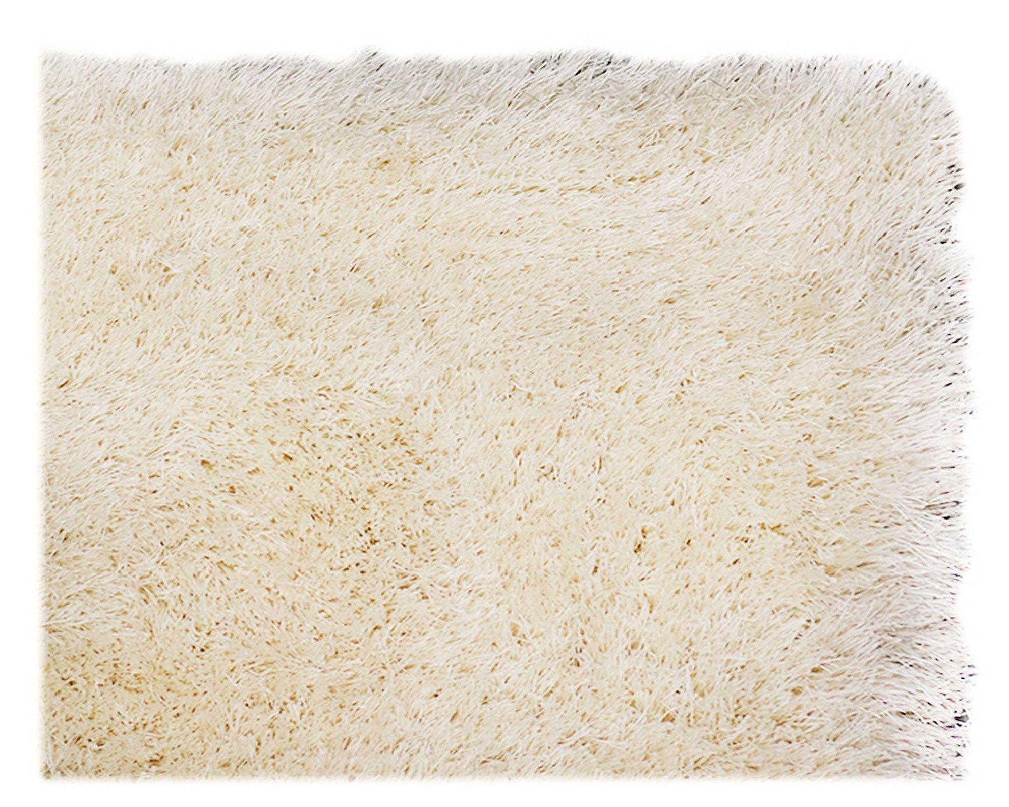 Alfombra shaggy 140x200 cm Sofitel ivory Cotidiana-1