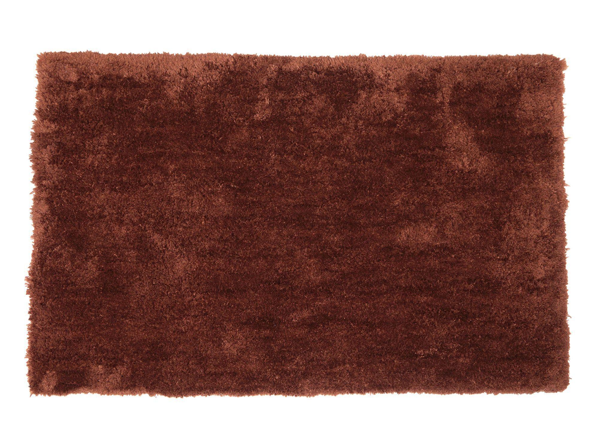 Alfombra shaggy 140x200 cm Siesta chocolate Cotidiana-0