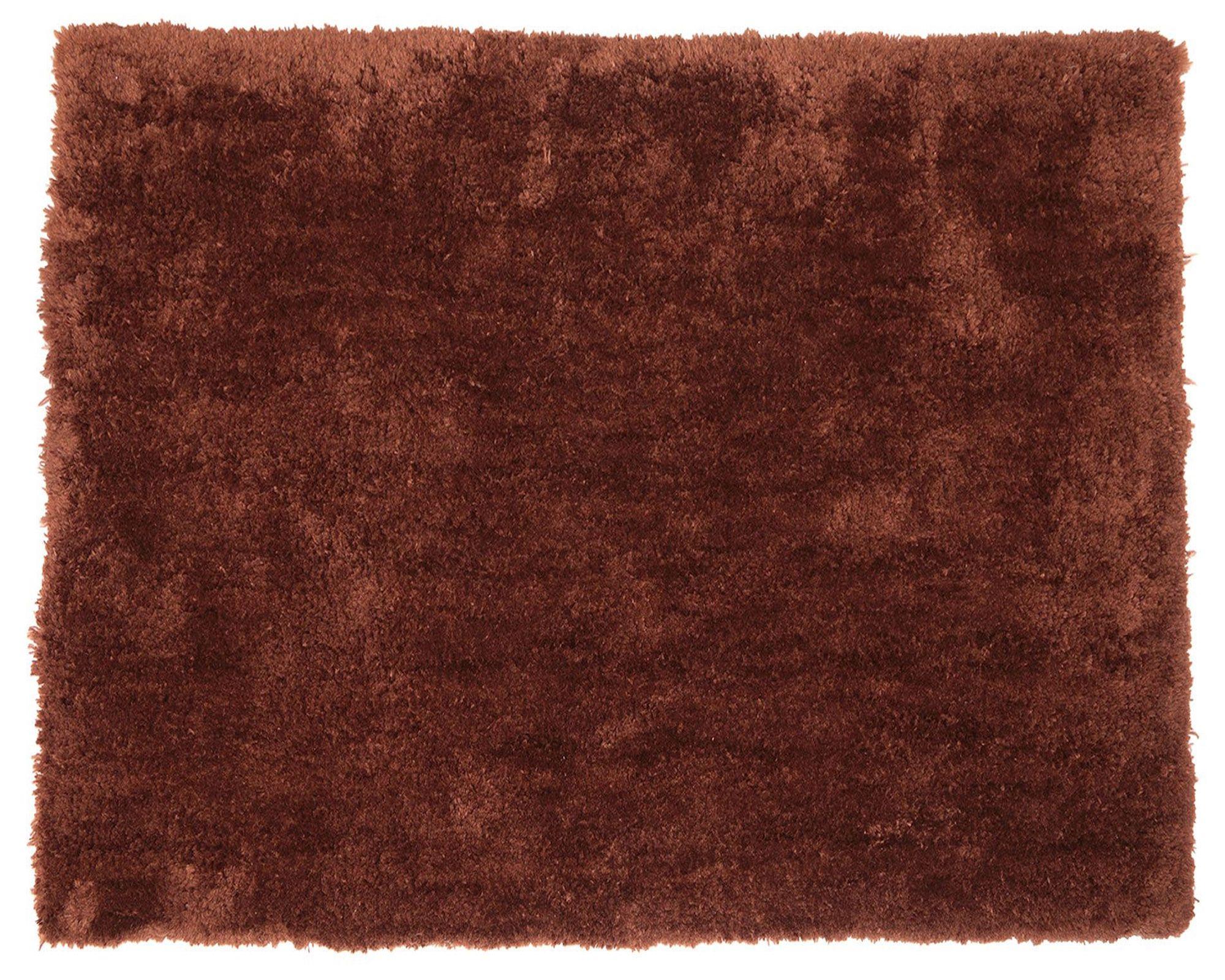 Alfombra shaggy 60x90 cm Siesta chocolate Cotidiana-0