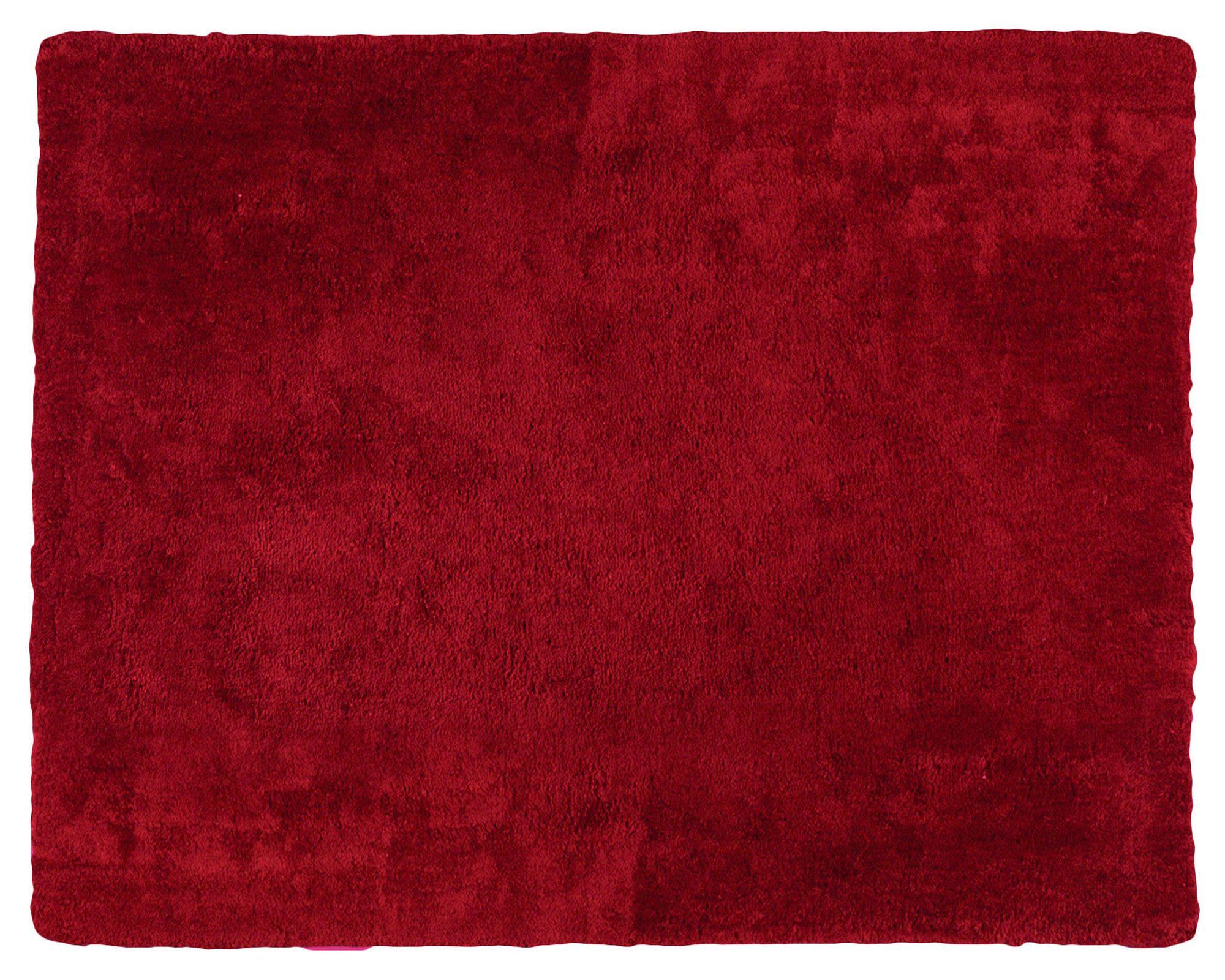 Alfombra shaggy 160x220 cm Siesta rojo Cotidiana-0