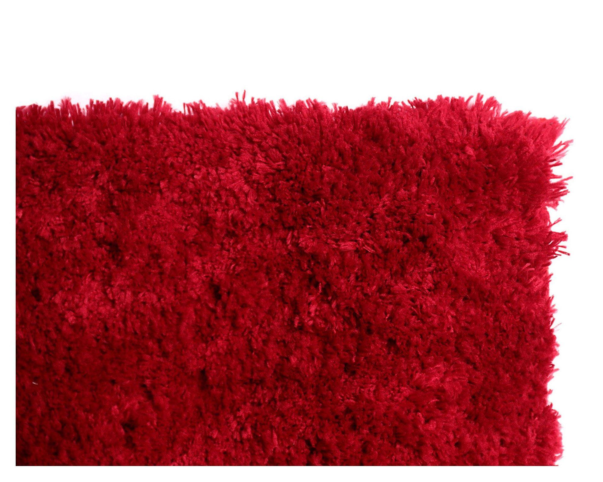 Alfombra shaggy 60x90 cm Siesta rojo Cotidiana-2