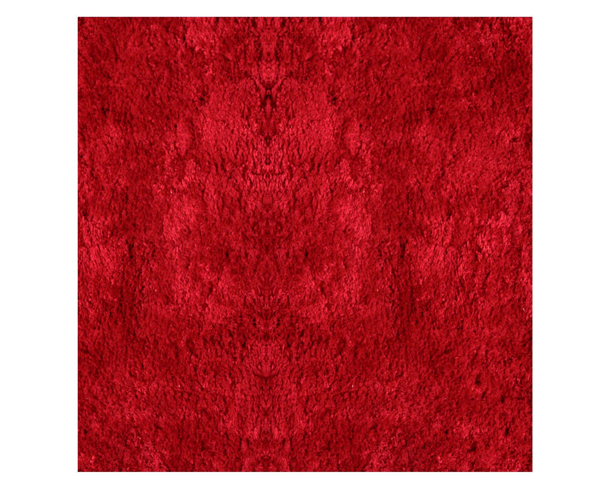 Alfombra shaggy 60x90 cm Siesta rojo Cotidiana-1
