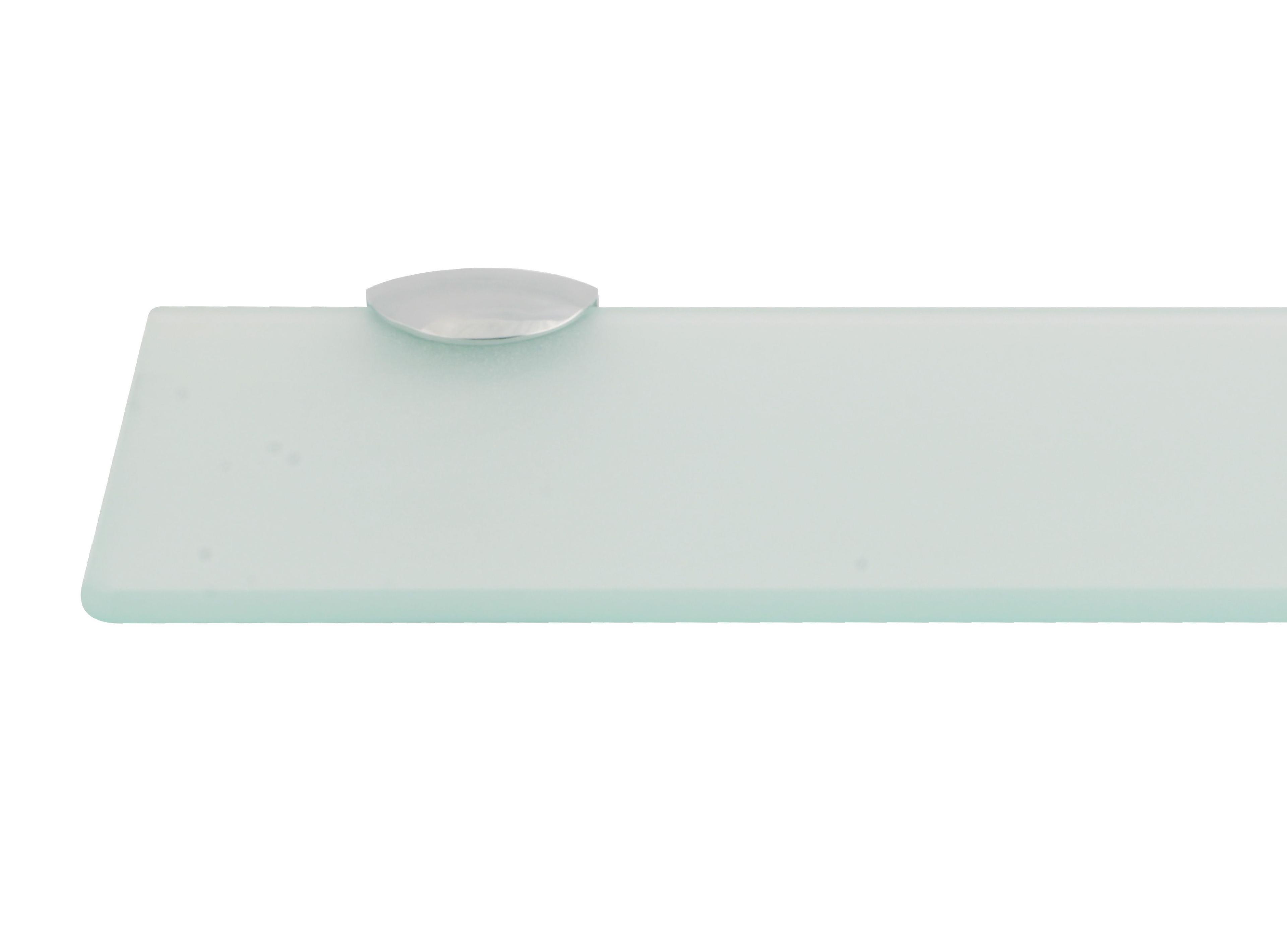 Repisa 12x40 cm transparente arenado Vessanti-1