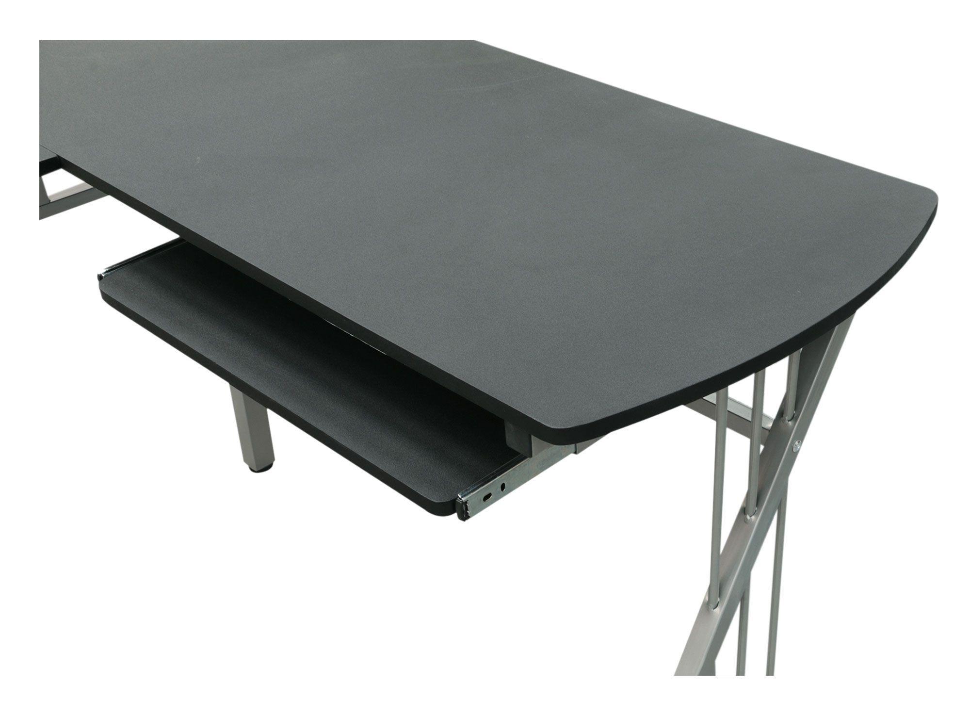 Escritorio esquinero Marsella negro M+Design-2