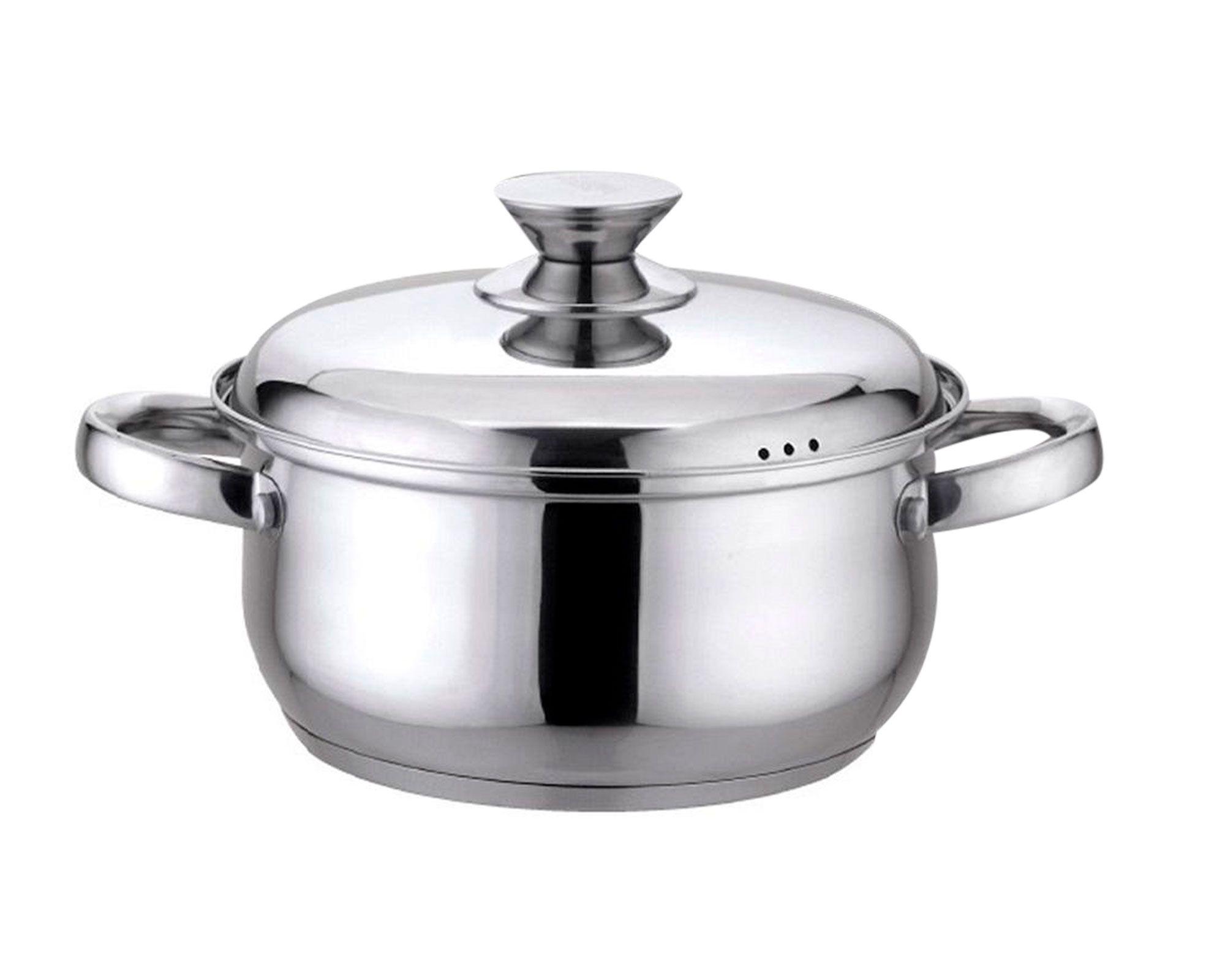 Batería 6 piezas Pavia silver Fantuzzi-1