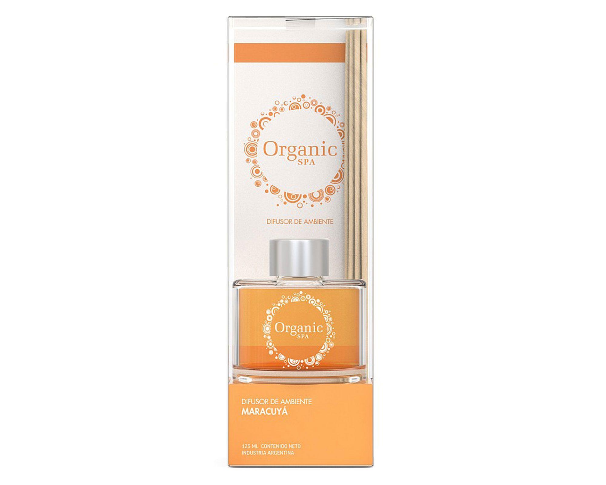 Difusor ambiental 125 ml maracuyá Organic Spa.-1