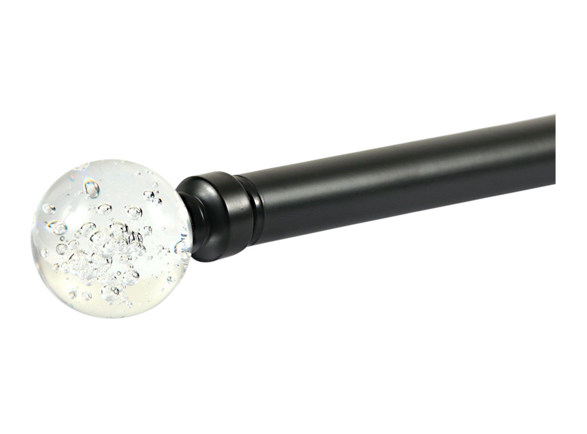 Barra extensible 120/210 cm cristal negro Cotidiana-1