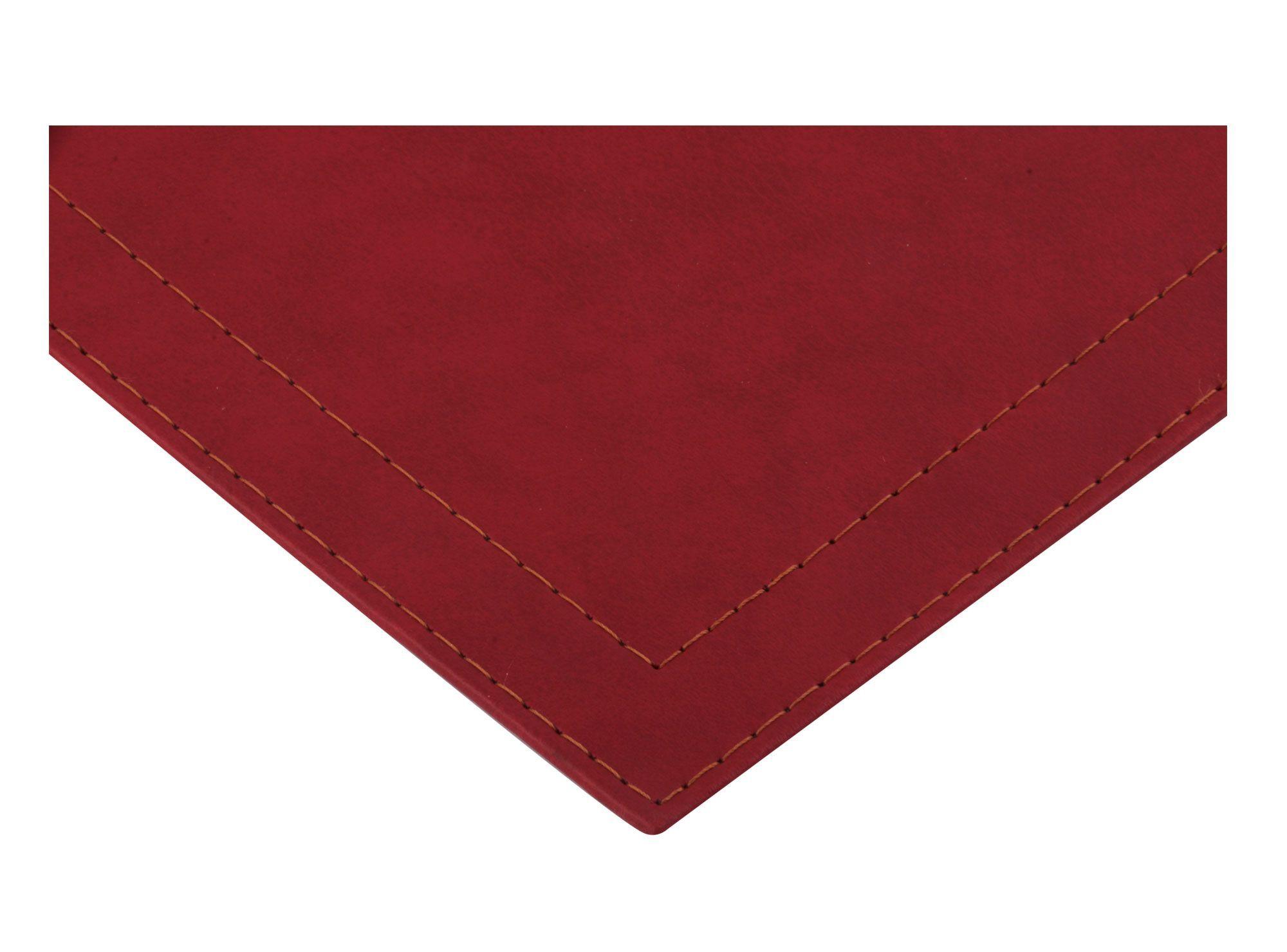 Individual antibacteriano 31,5x42 cm rojo Cotidiana-1