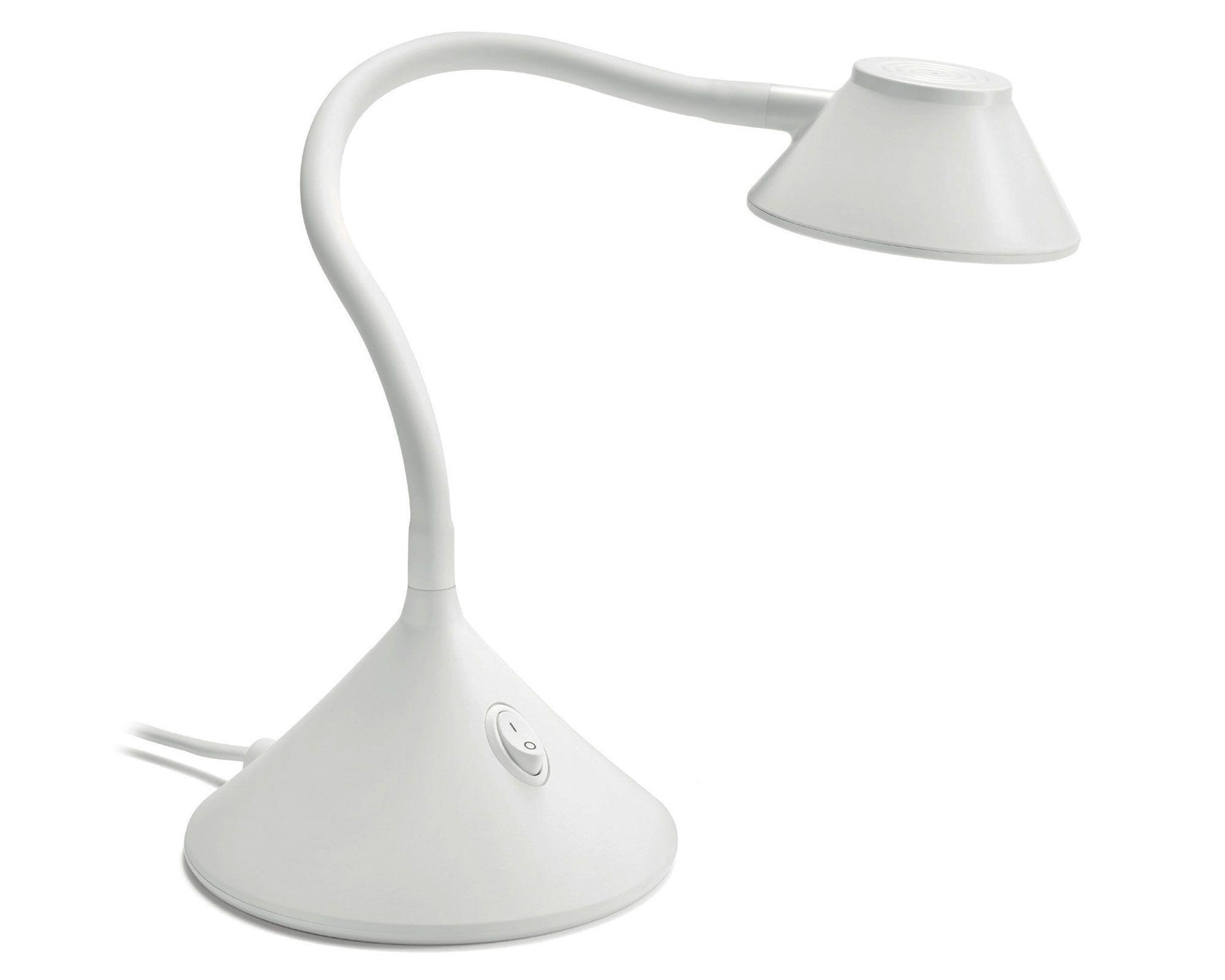 Lámpara escritorio LED Moses blanco Abitare-0