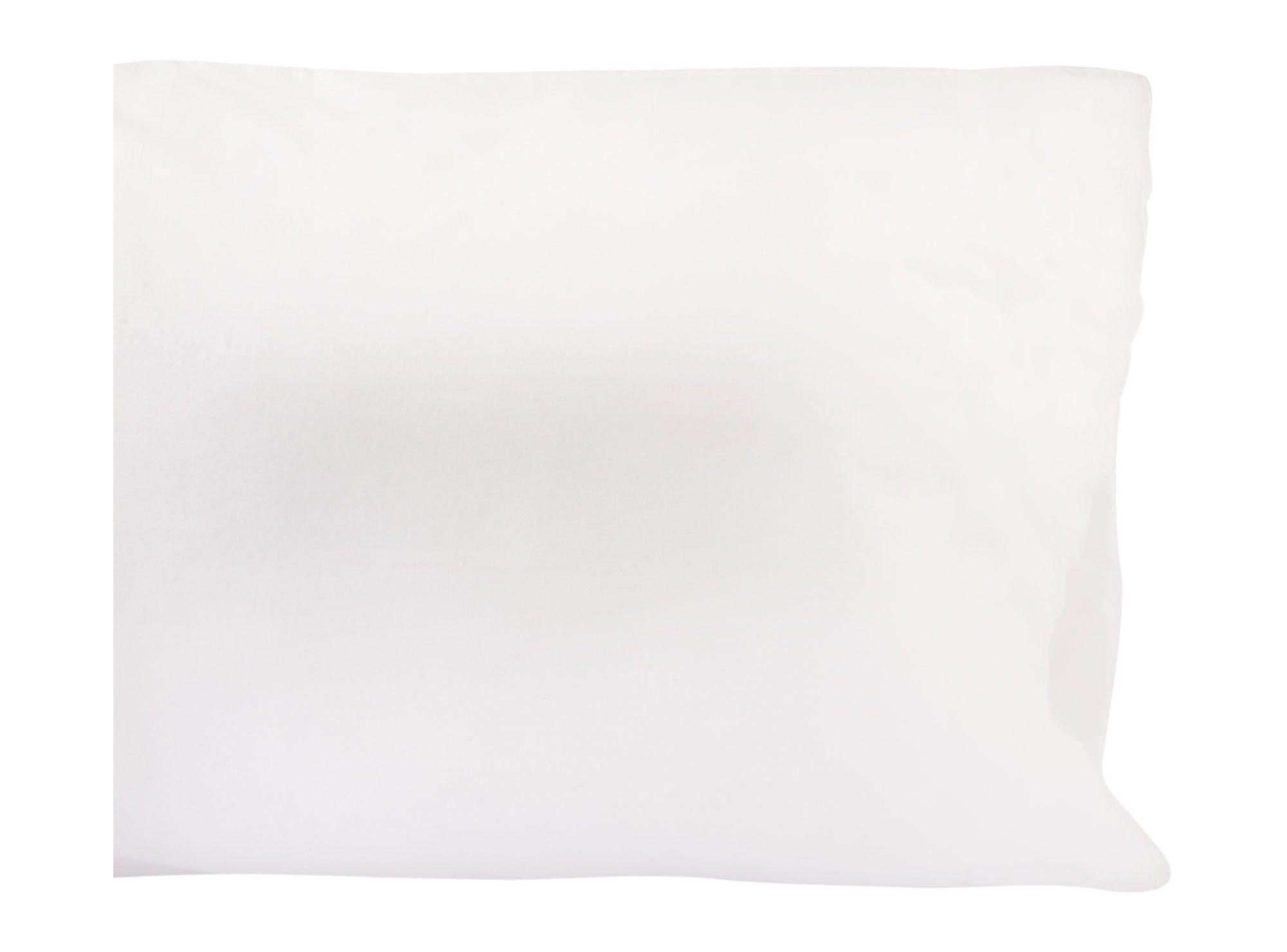 Funda almohada 50x70 cm 220 hilos blanco 2 unidades Cotidiana-1