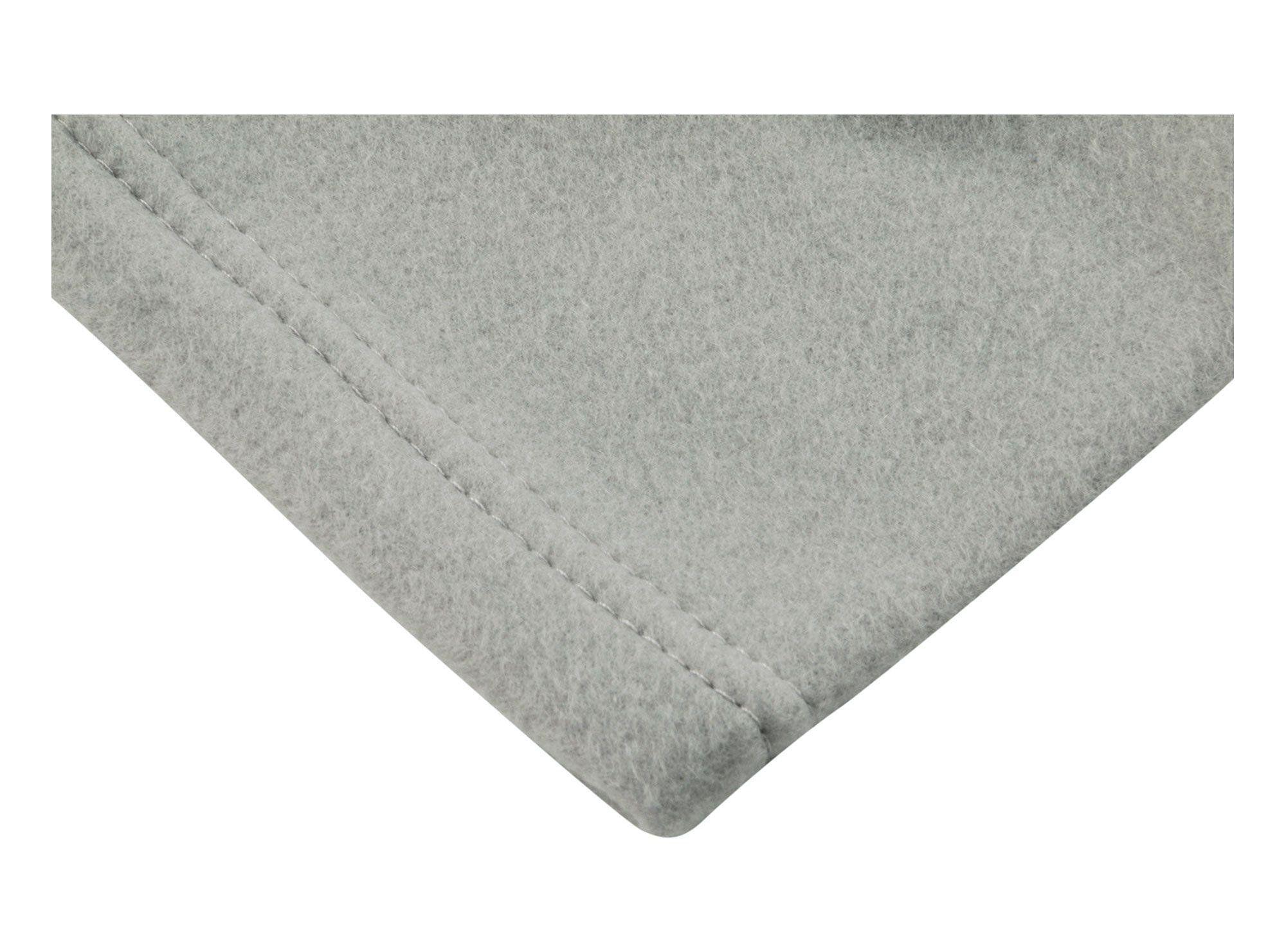 Frazada polar king lisa gris Cotidiana-1