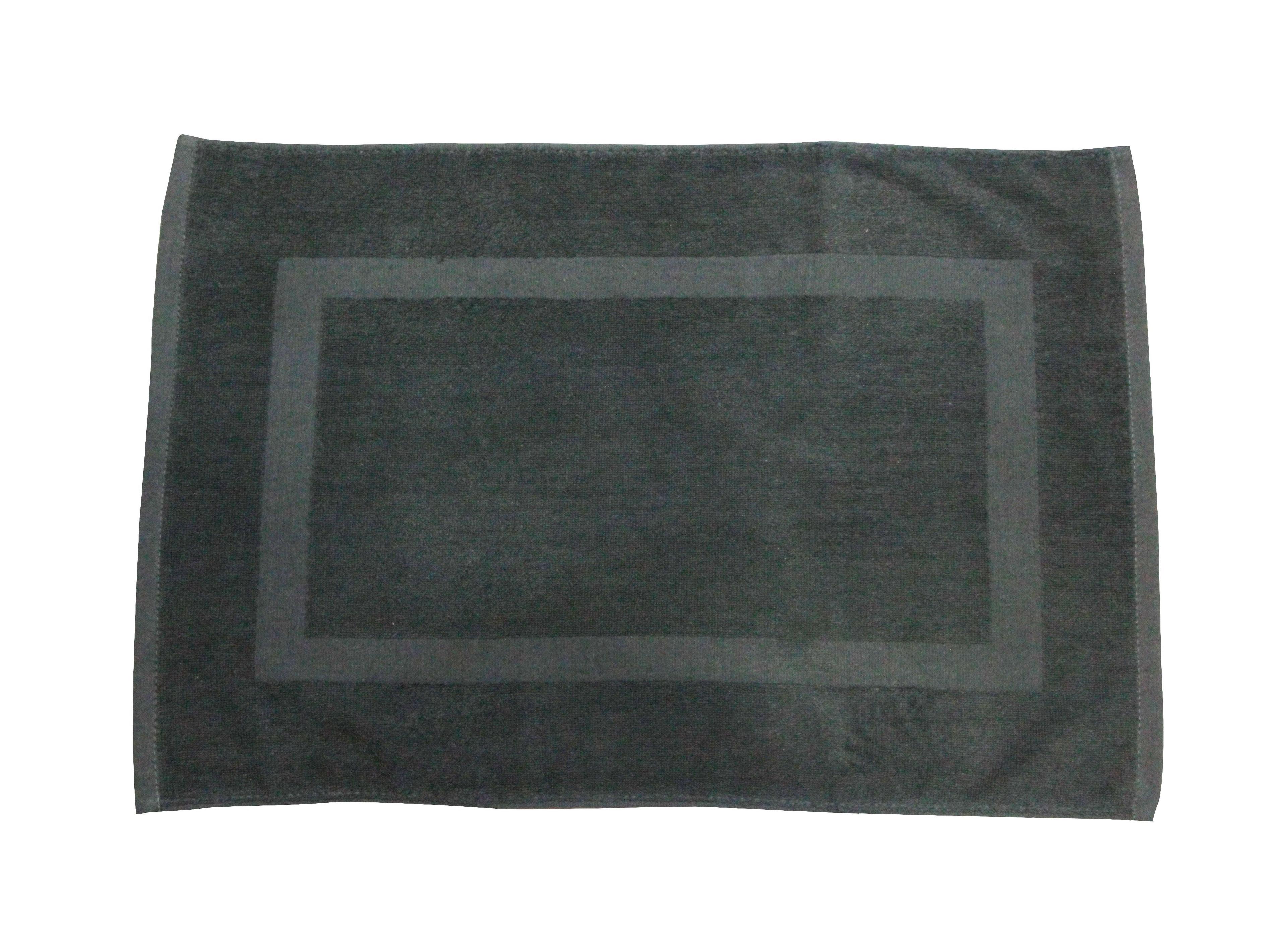 Piso baño 40x60 cm toalla gris Cotidiana-0