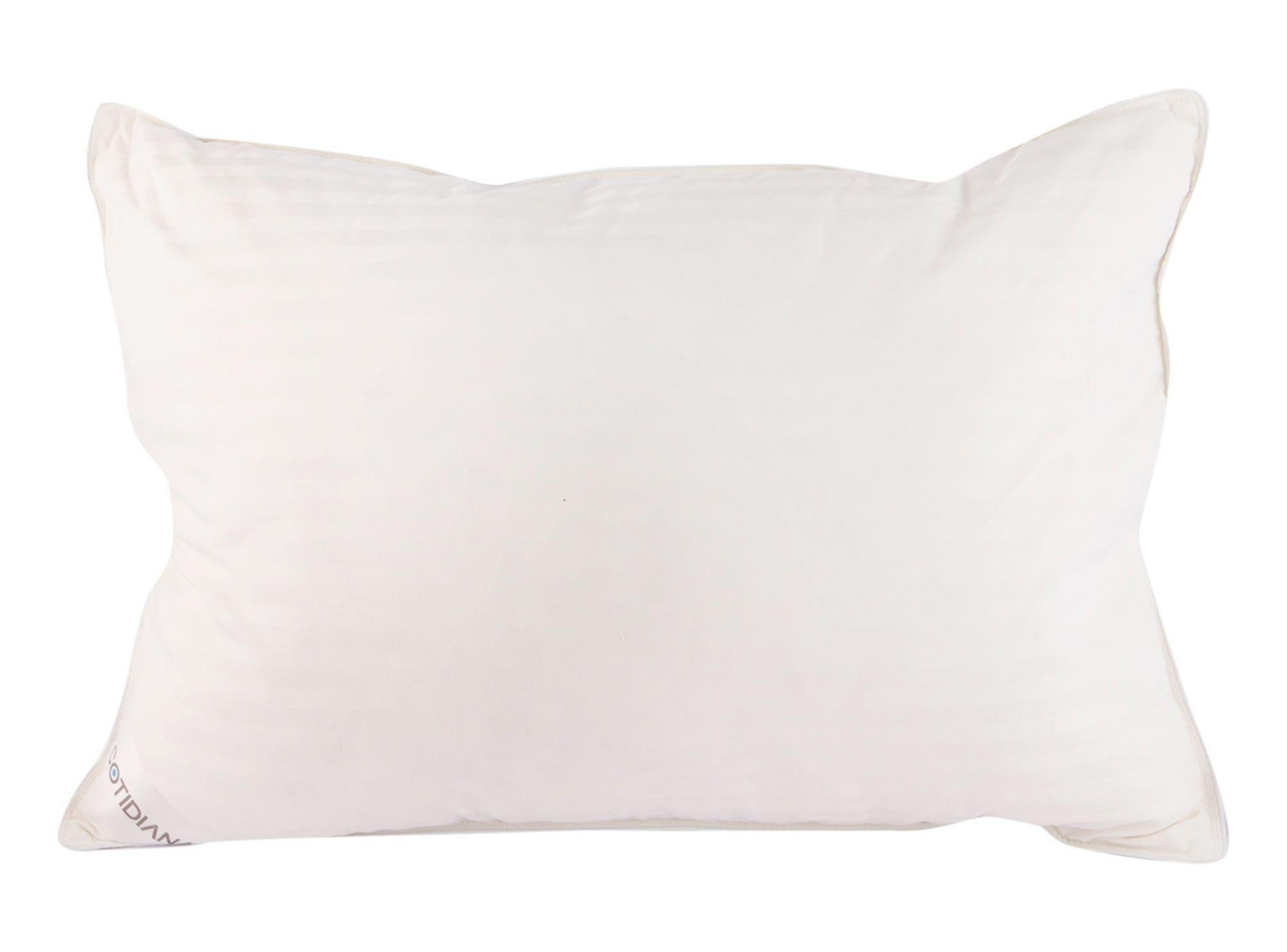 Almohada plumas 50x70 cm 300 hilos Premium dobby Cotidiana-0