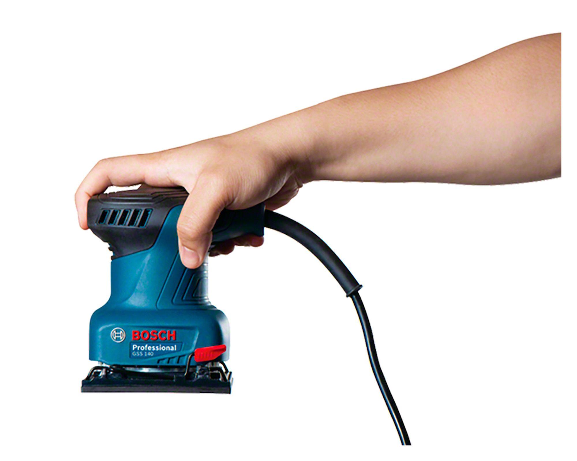 Lijadora orbital 220W GSS140 azul-3