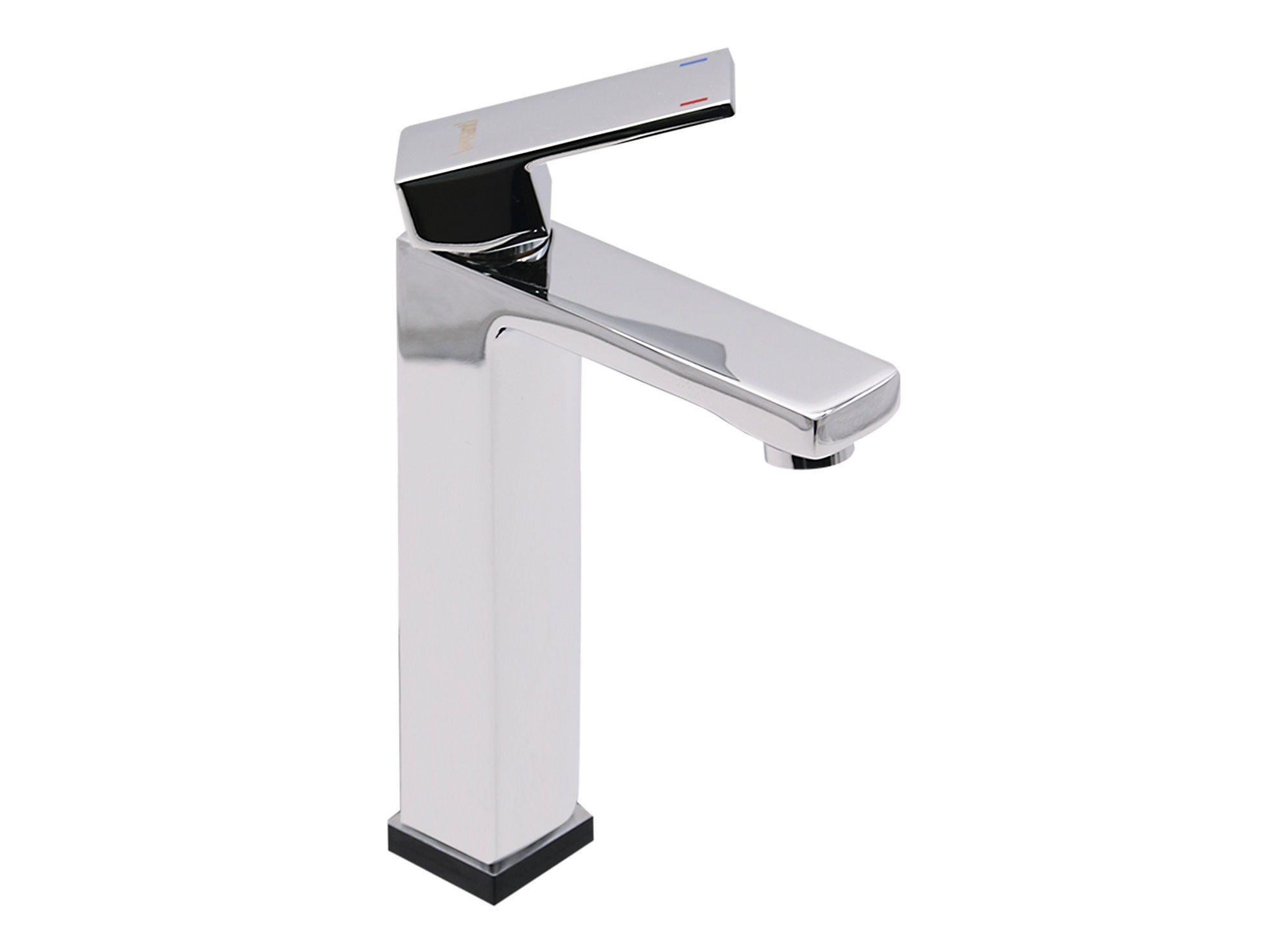 Monomando lavamanos alto Isola cromo Vessanti-1