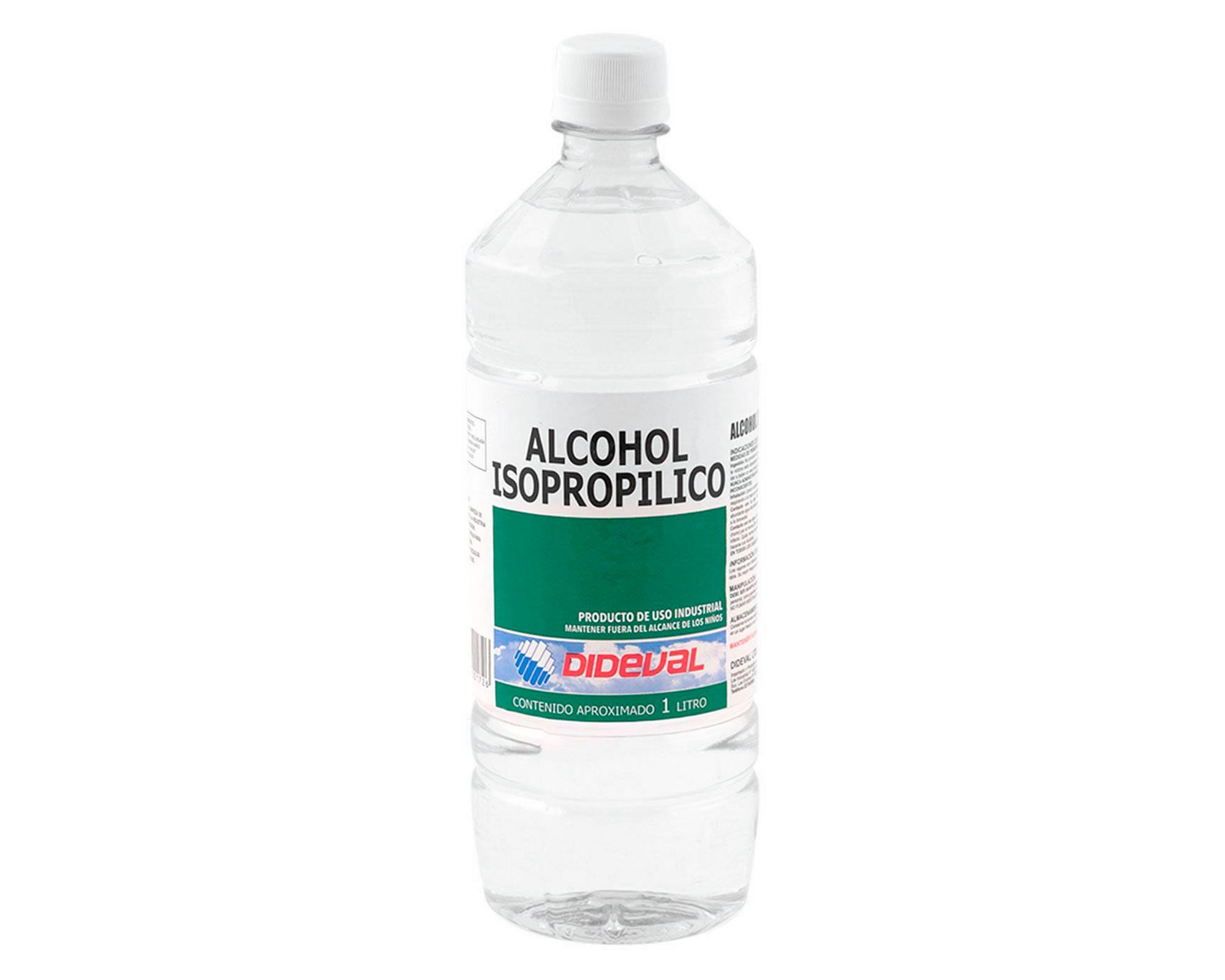Alcohol isopropílico 1 litro Dideval-0