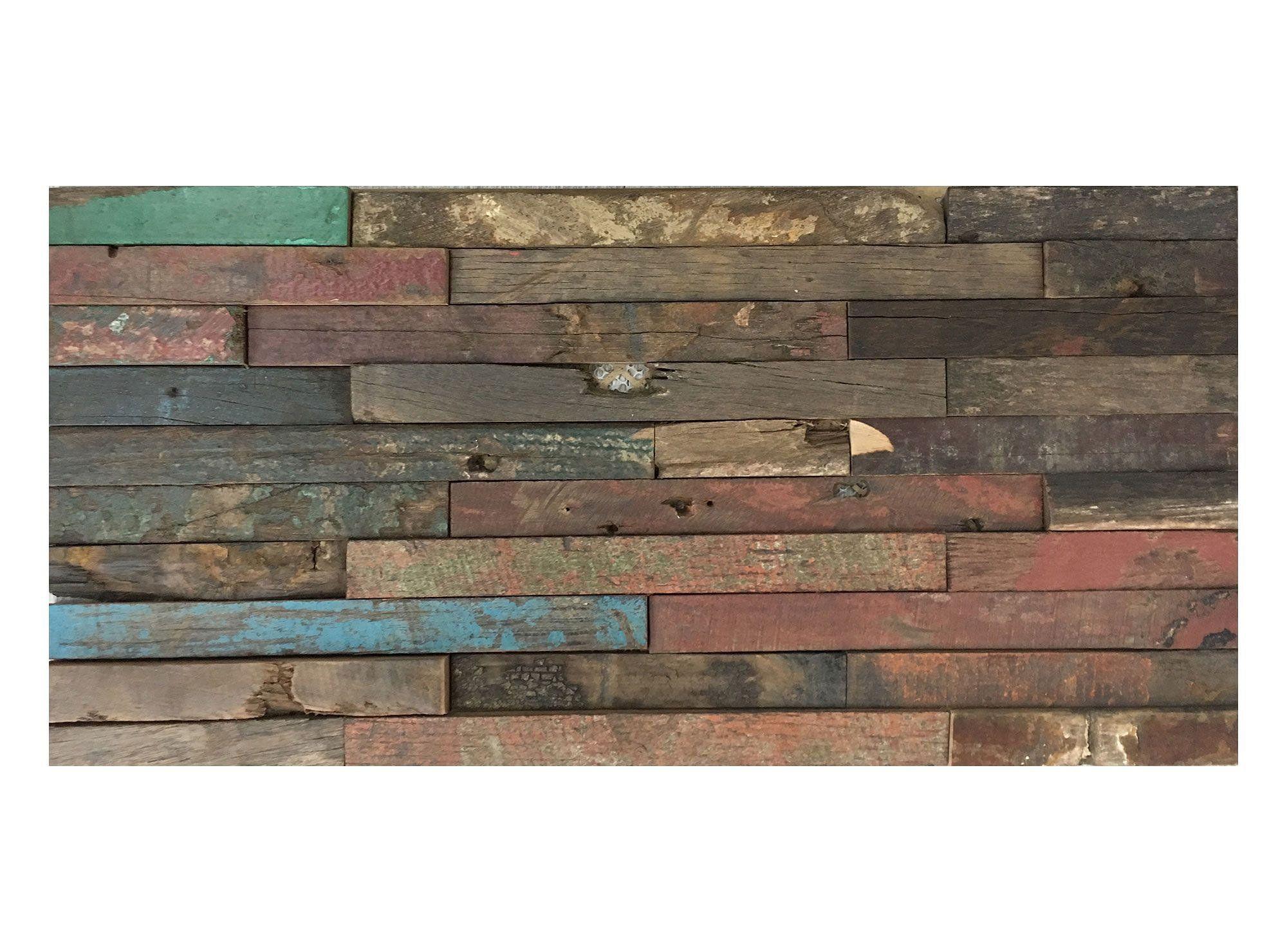 Malla muro 30x60 cm Madera natural Decoralia-0