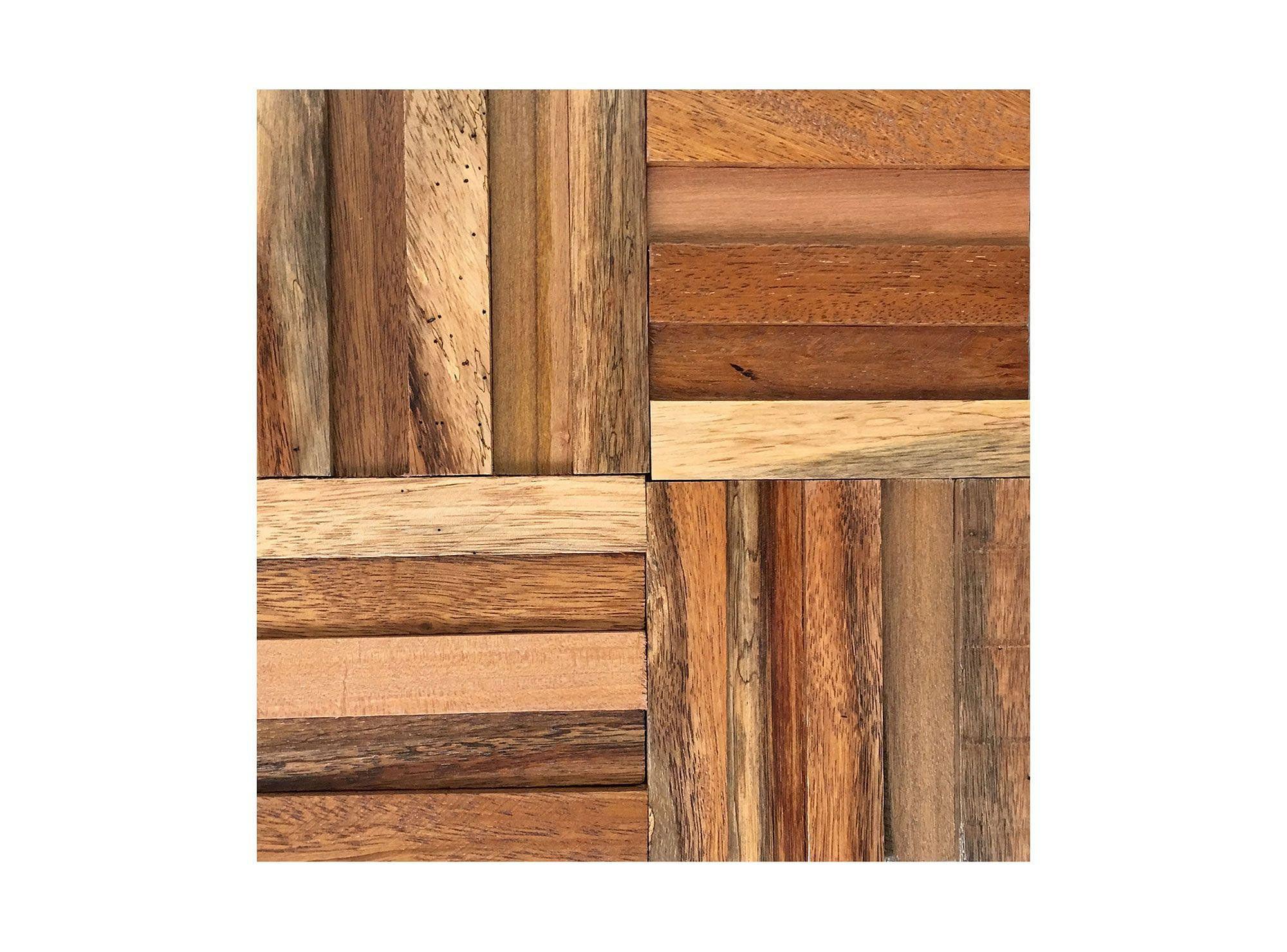 Malla madera 30x30 Puerto Montt Roble Claro Decoralia.-0