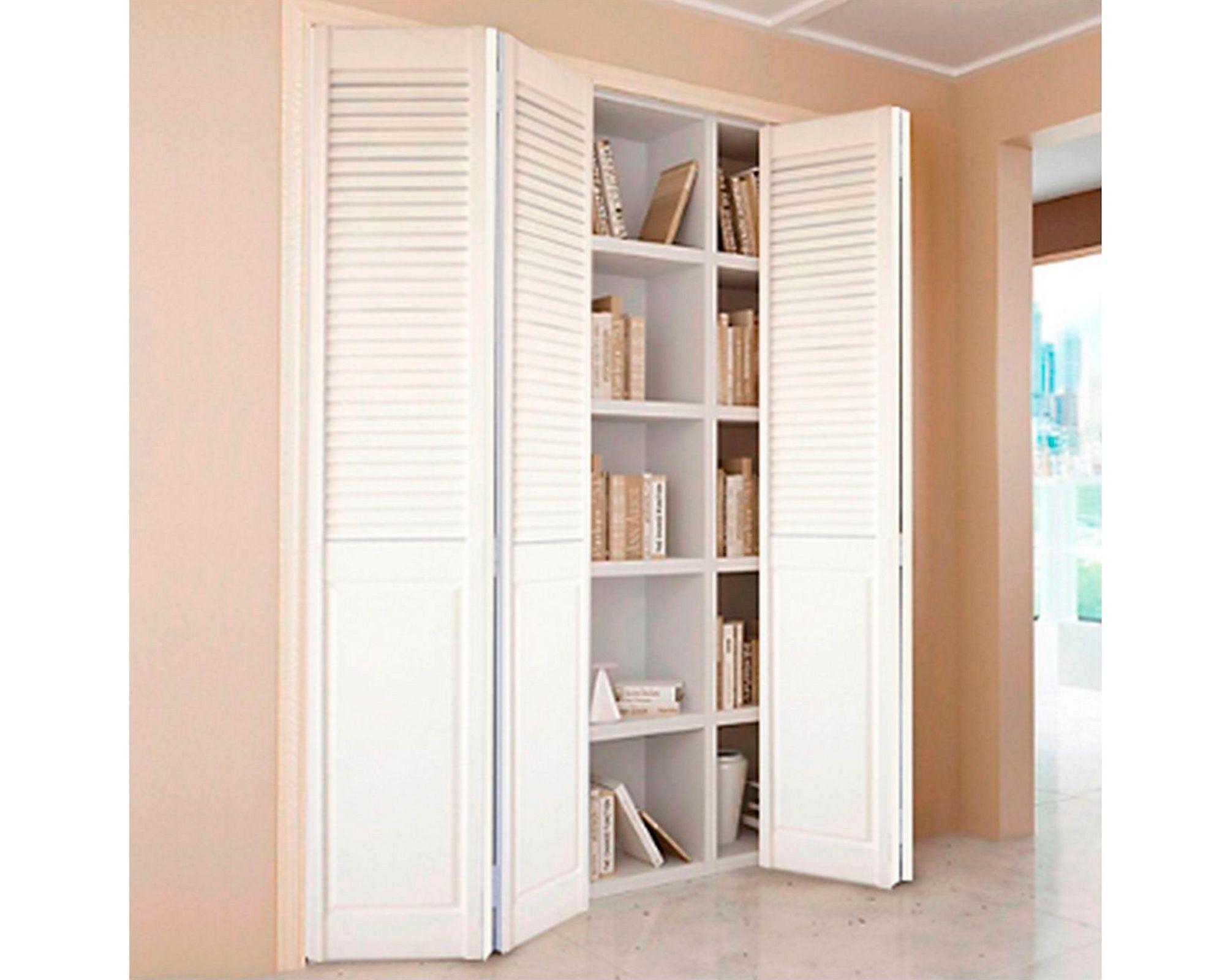 Puerta Clóset Set 70X200 cm Blanca Pino Radiata Temsa-5