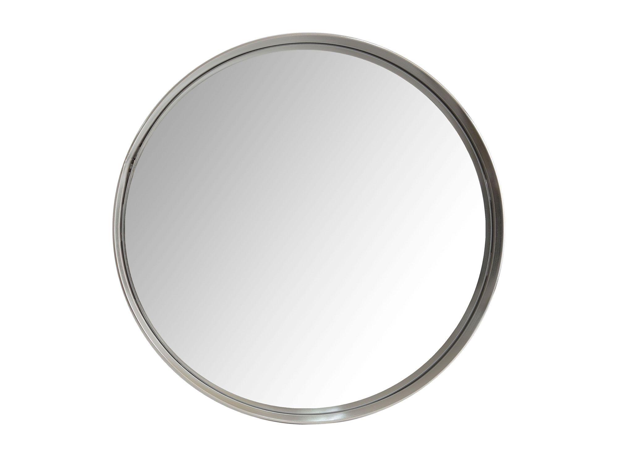 Espejo 51 cm Silver plateado Ronda-0