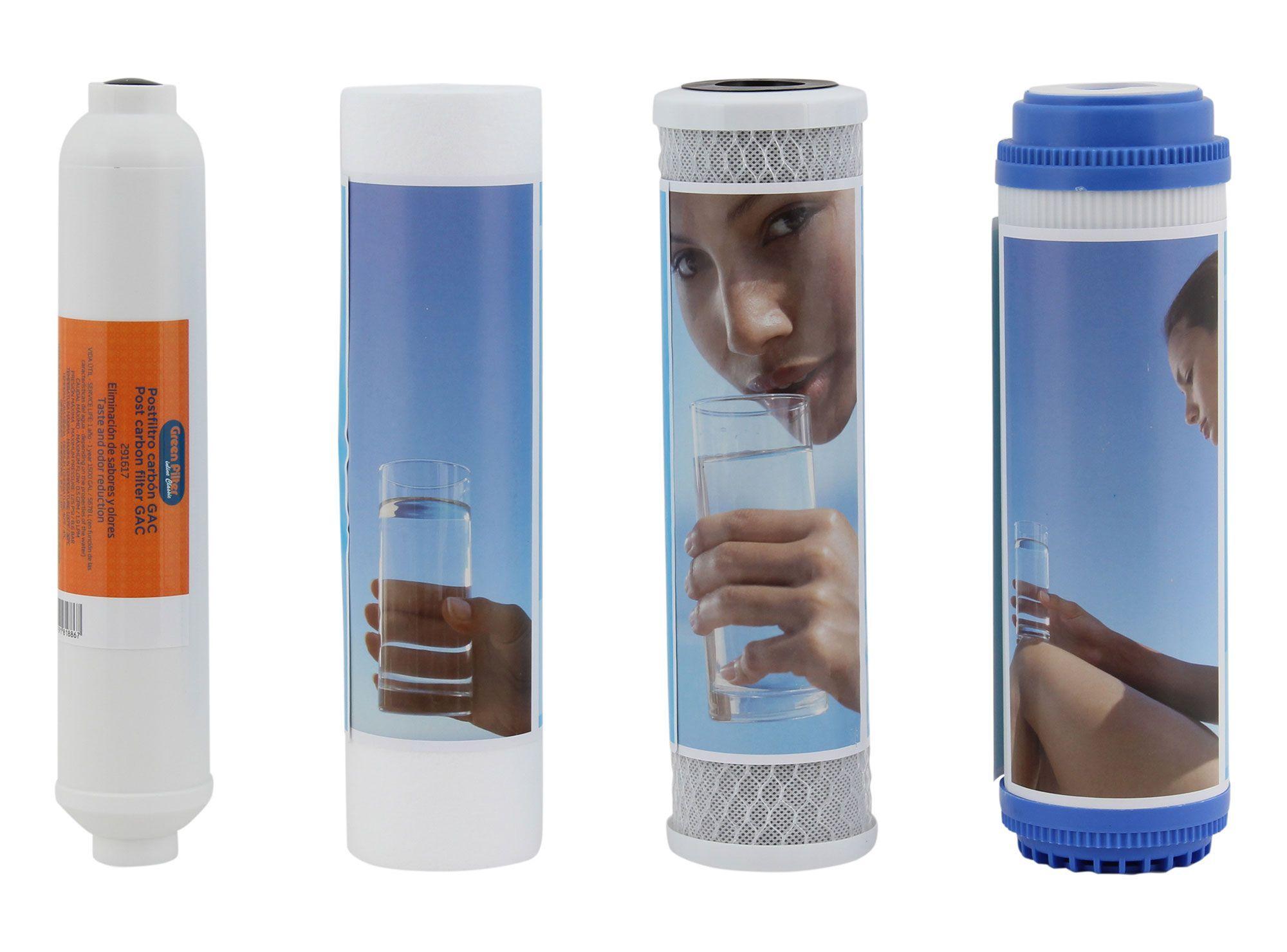 Filtro Greenfilter 4 unidades Osmoaqua-0