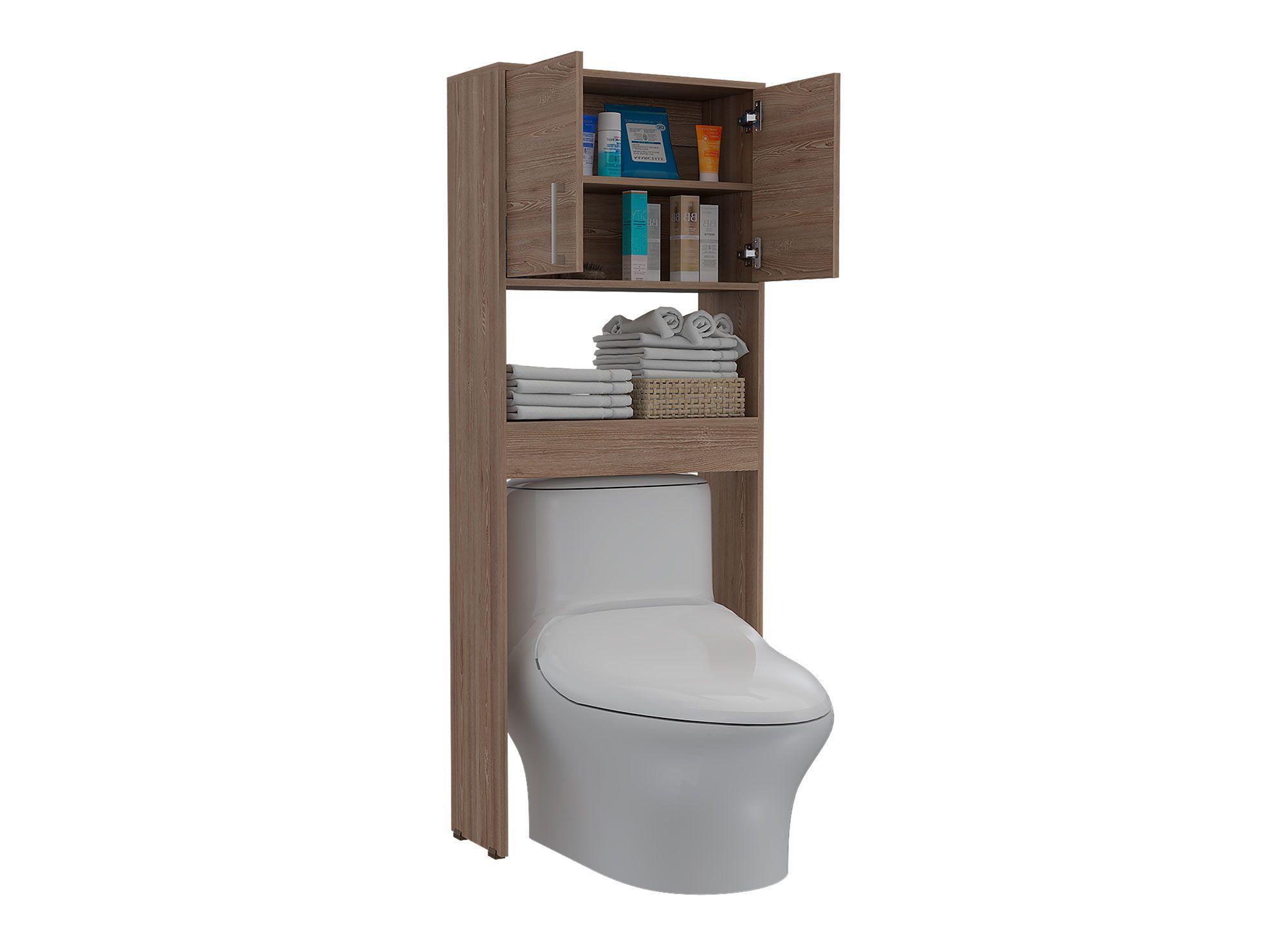 Mueble optimizador baño 2 puertas Barcelona miel TuHome-3