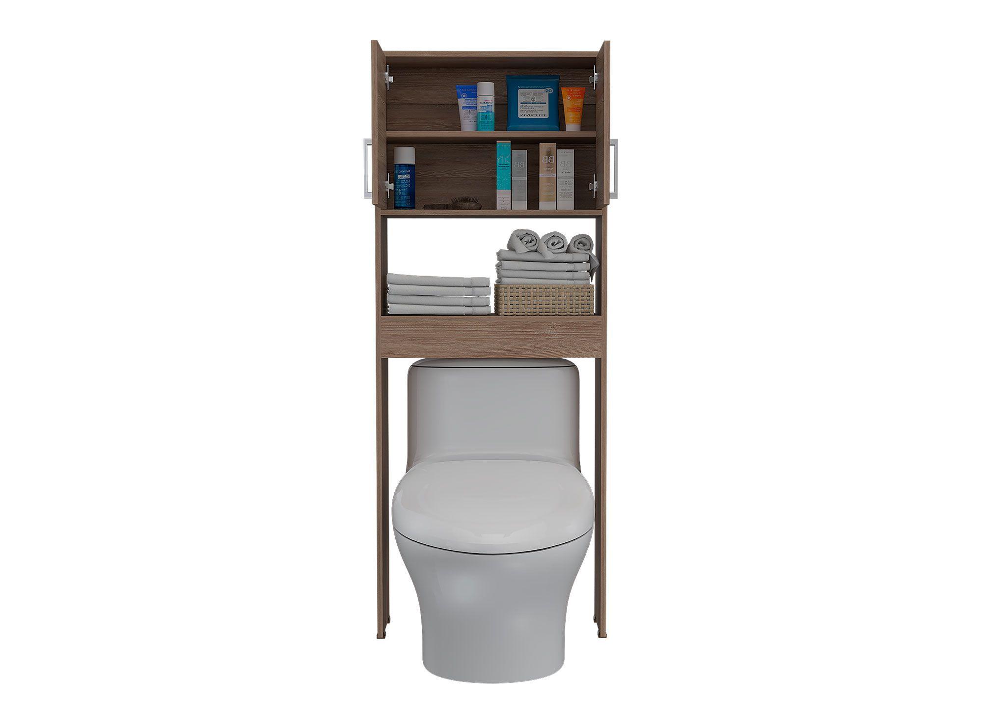 Mueble optimizador baño 2 puertas Barcelona miel TuHome-4